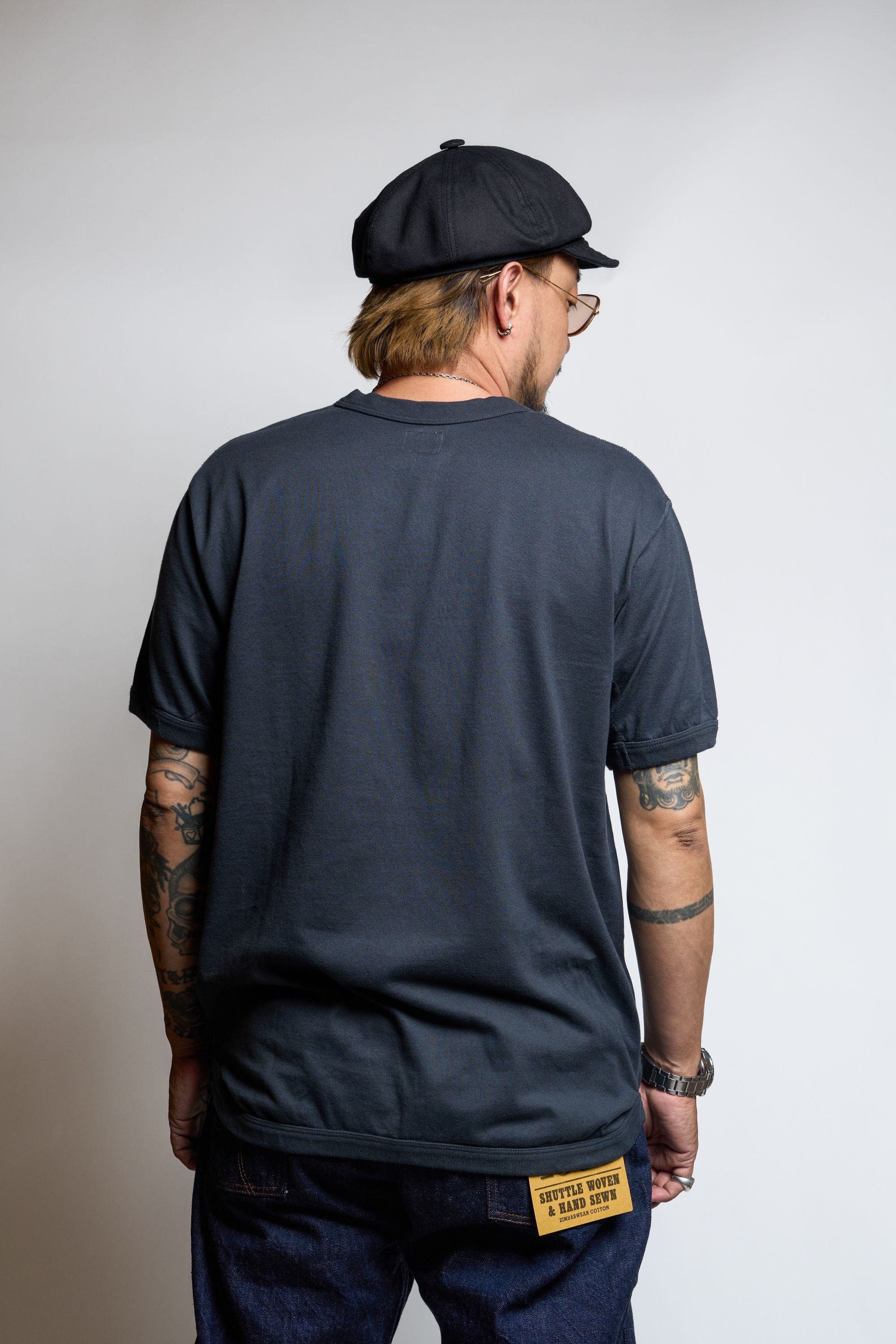 5222PT-PRNT Tshirt - INK BLACK
