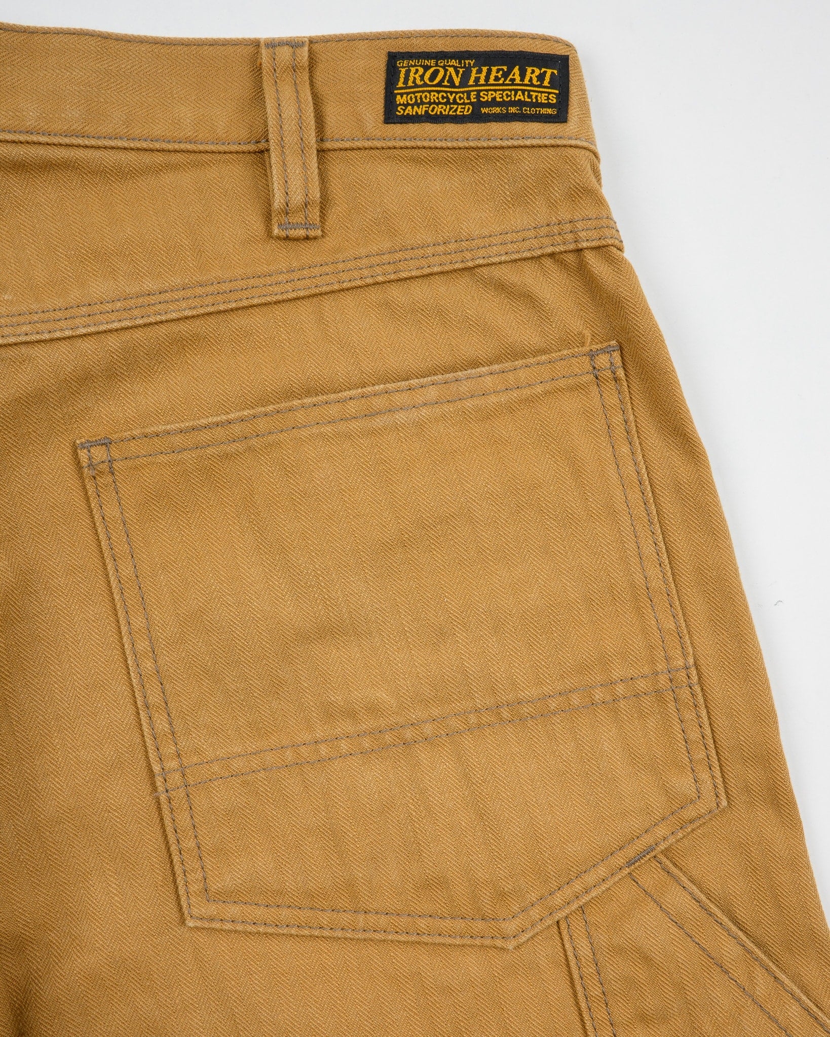 IH-831-BRN 10oz HERRINGBONE PAINTER’S PANTS - BROWN