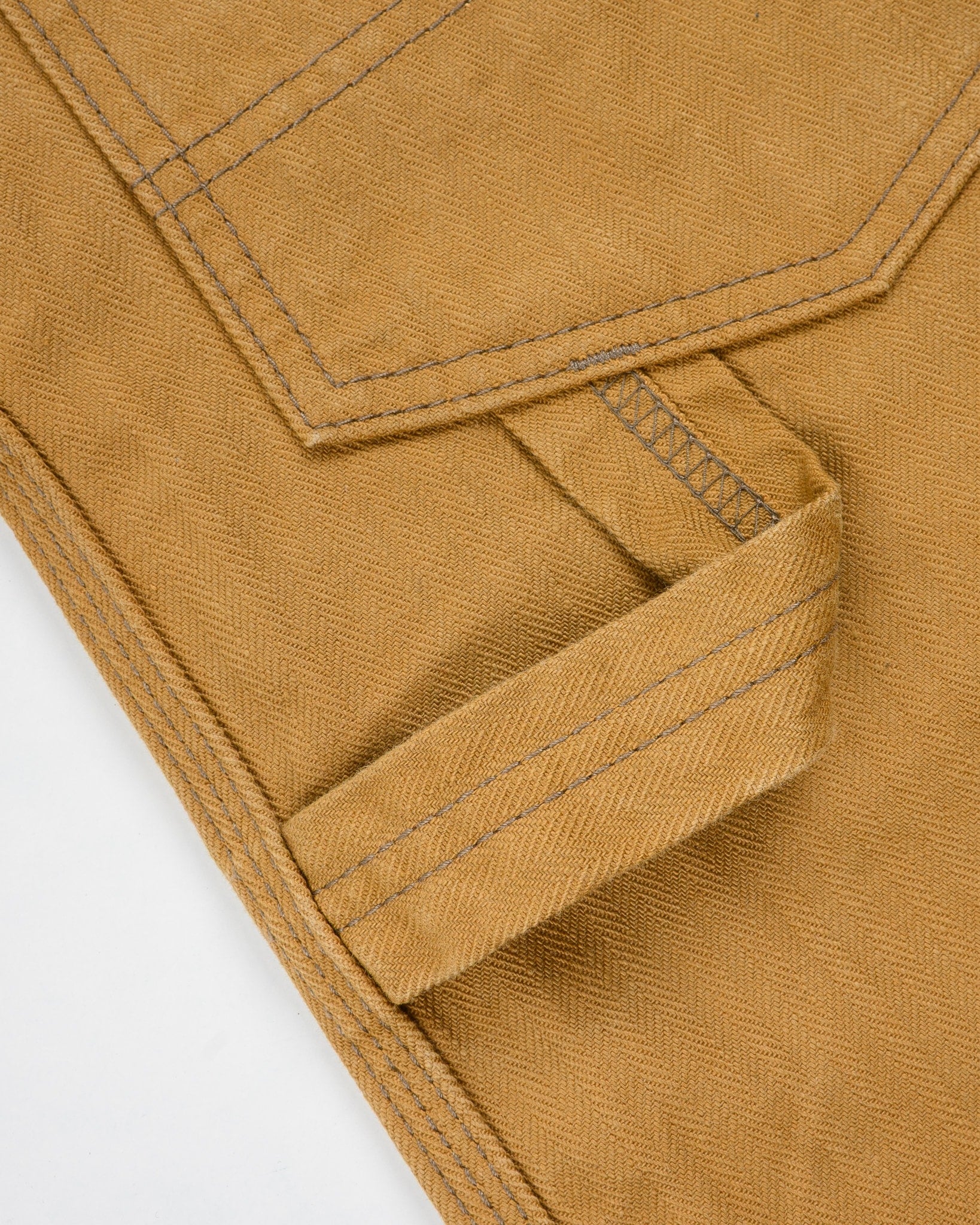 IH-831-BRN 10oz HERRINGBONE PAINTER’S PANTS - BROWN