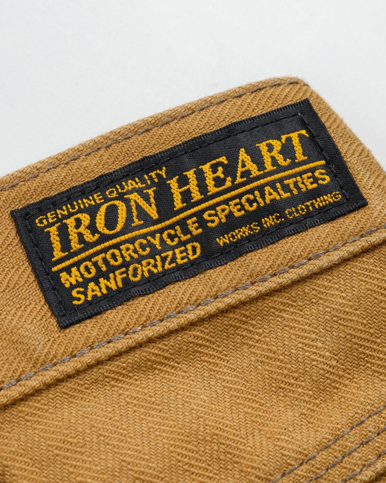 IH-831-BRN 10oz HERRINGBONE PAINTER’S PANTS - BROWN