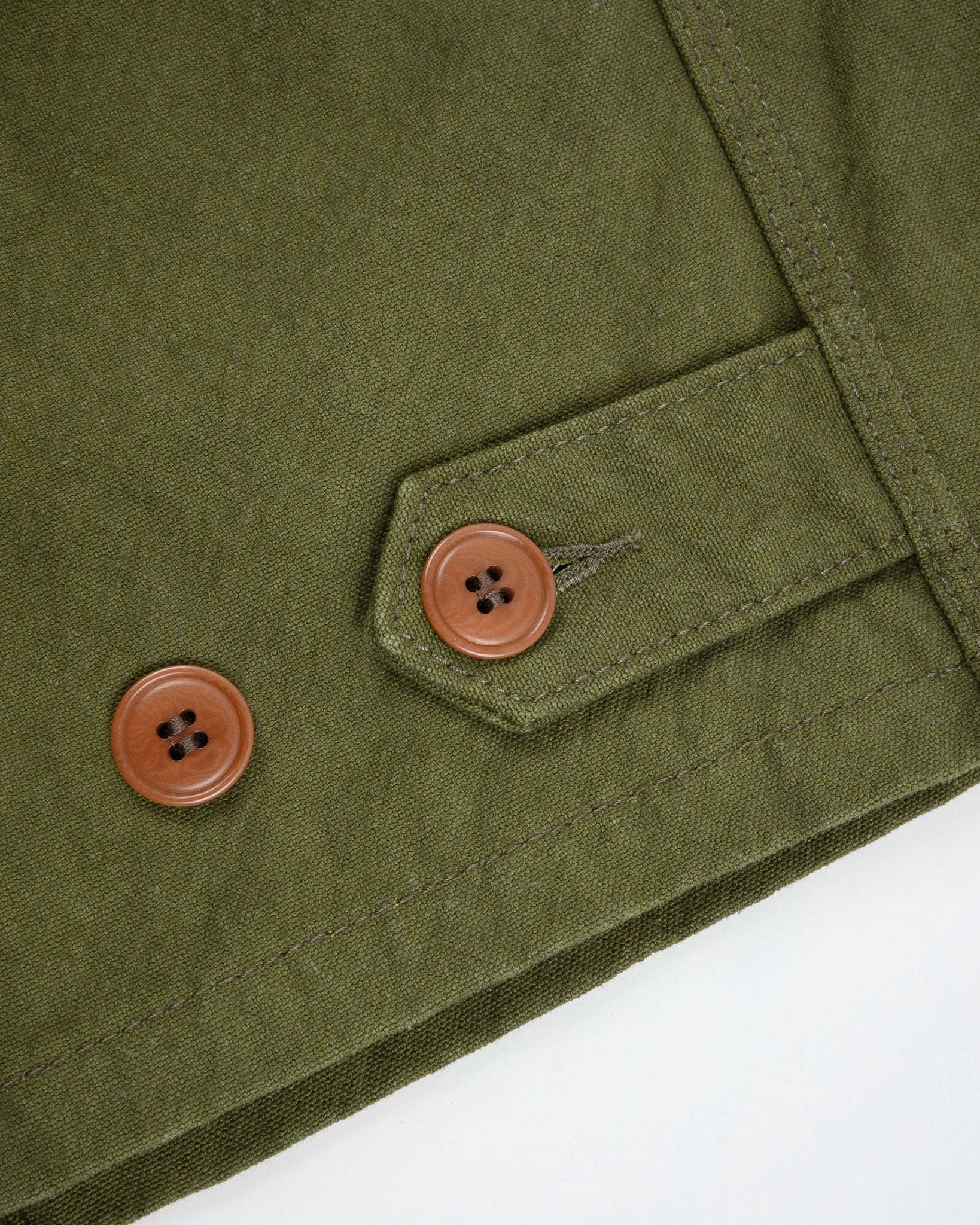 IHV-52-OLV 12oz DUCK CANVAS HUNTING VEST - OLIVE