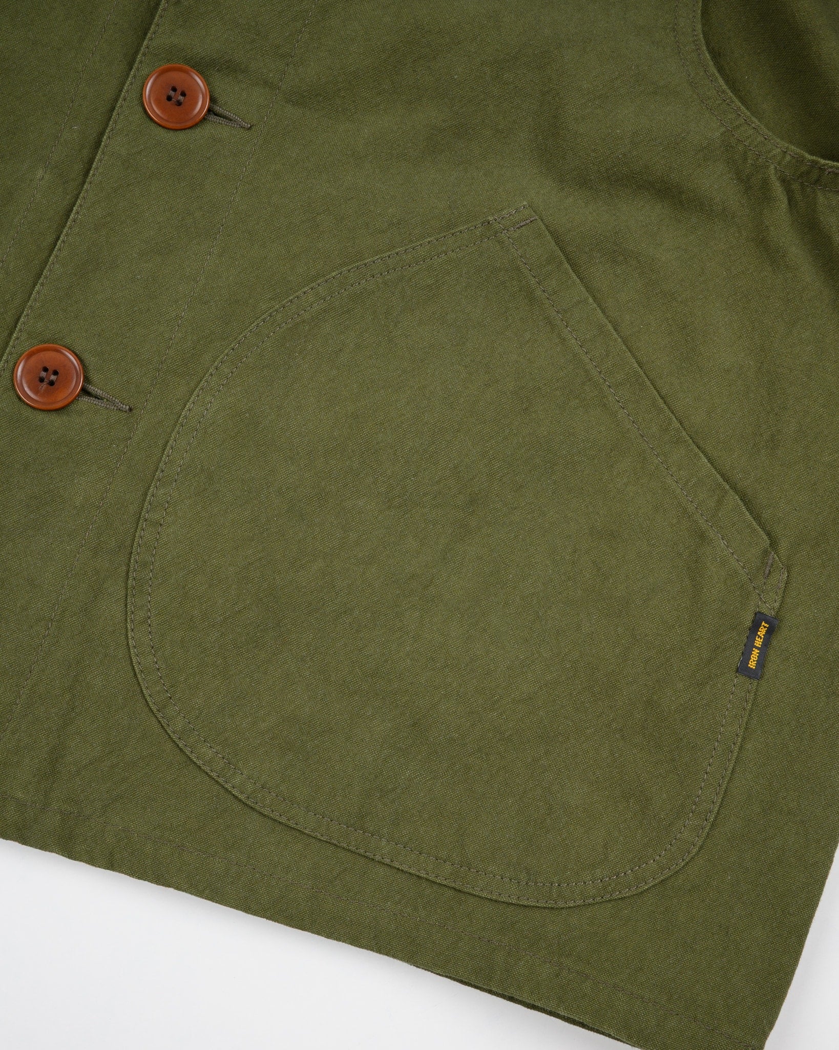 IHV-52-OLV 12oz DUCK CANVAS HUNTING VEST - OLIVE