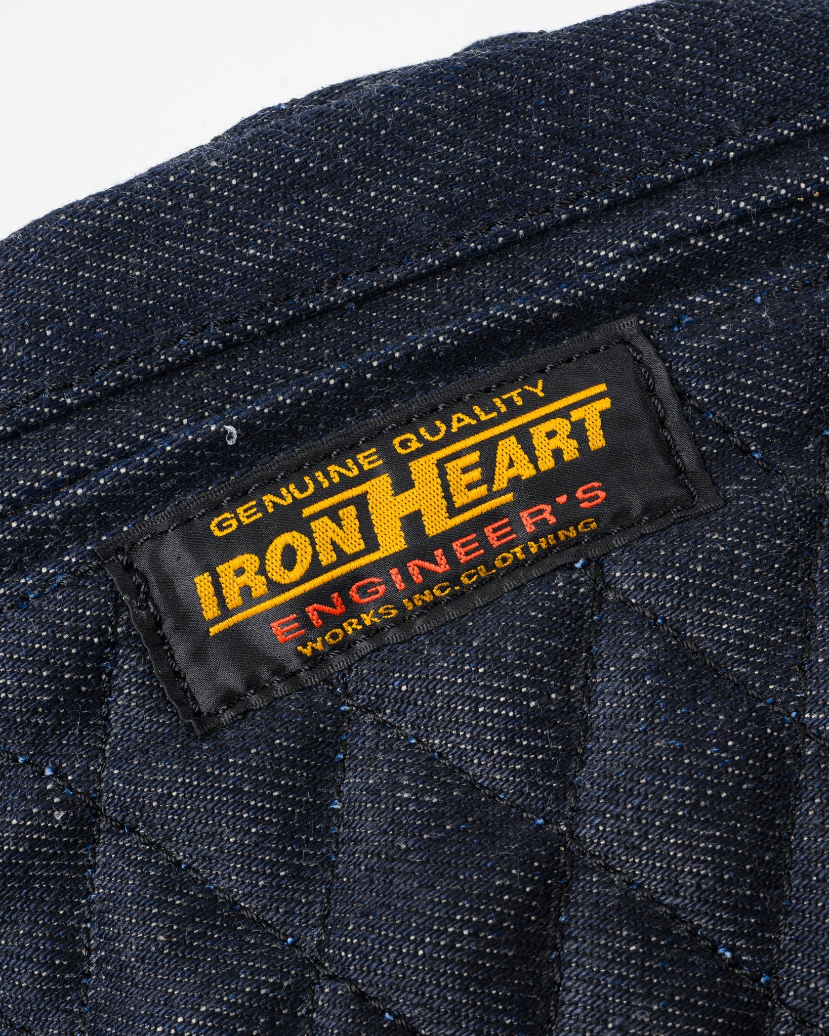 IHE-51-IND 25oz Selvedge Denim Waist Bag - INDIGO