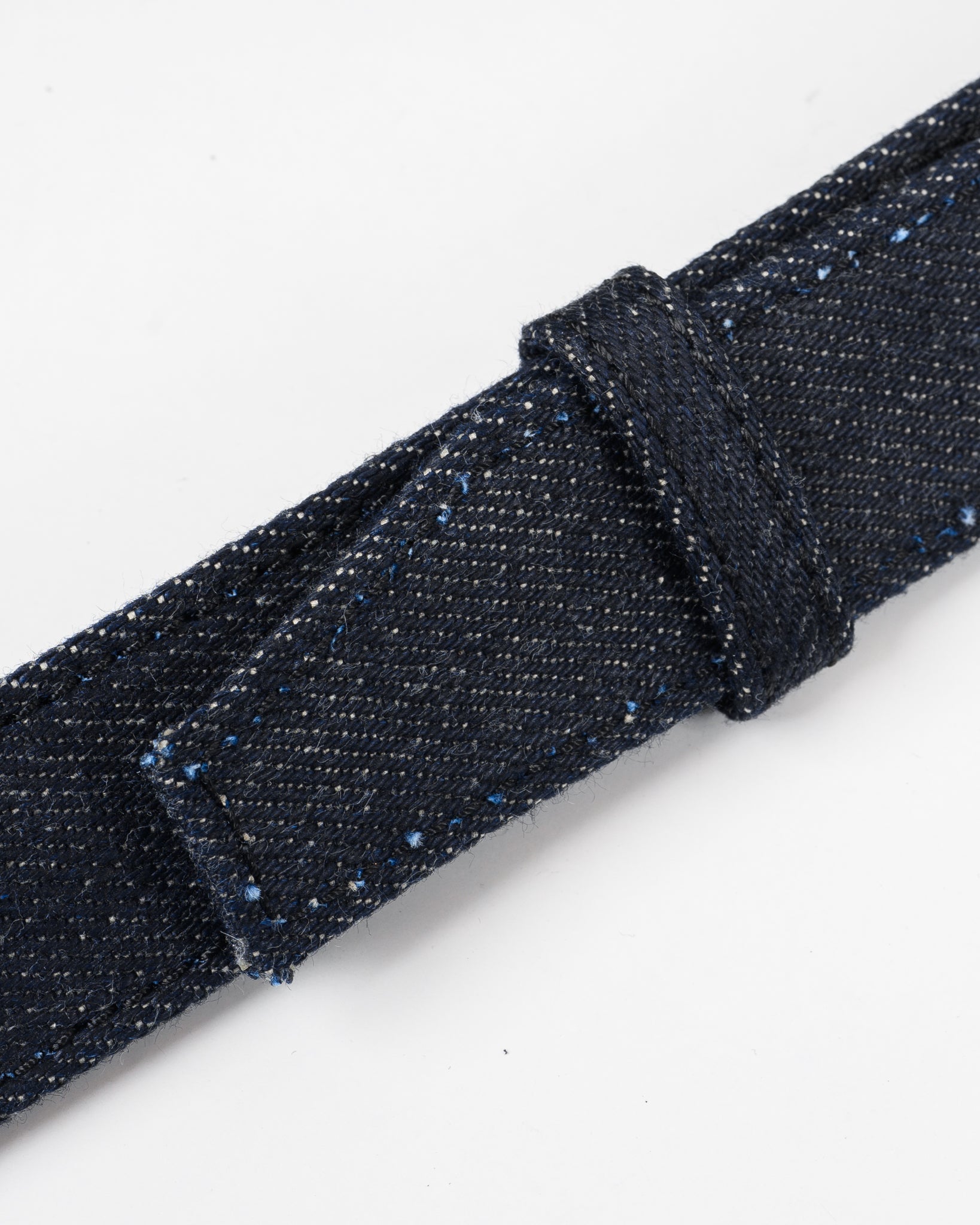 IHE-51-IND 25oz Selvedge Denim Waist Bag - INDIGO