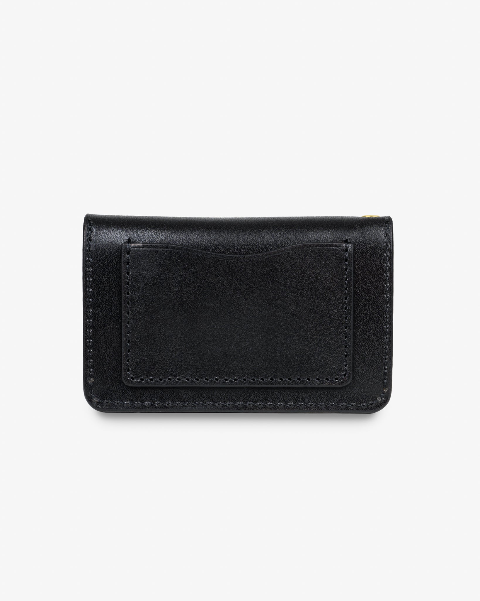 IHG-086 Mini Trucker Wallet - BLACK