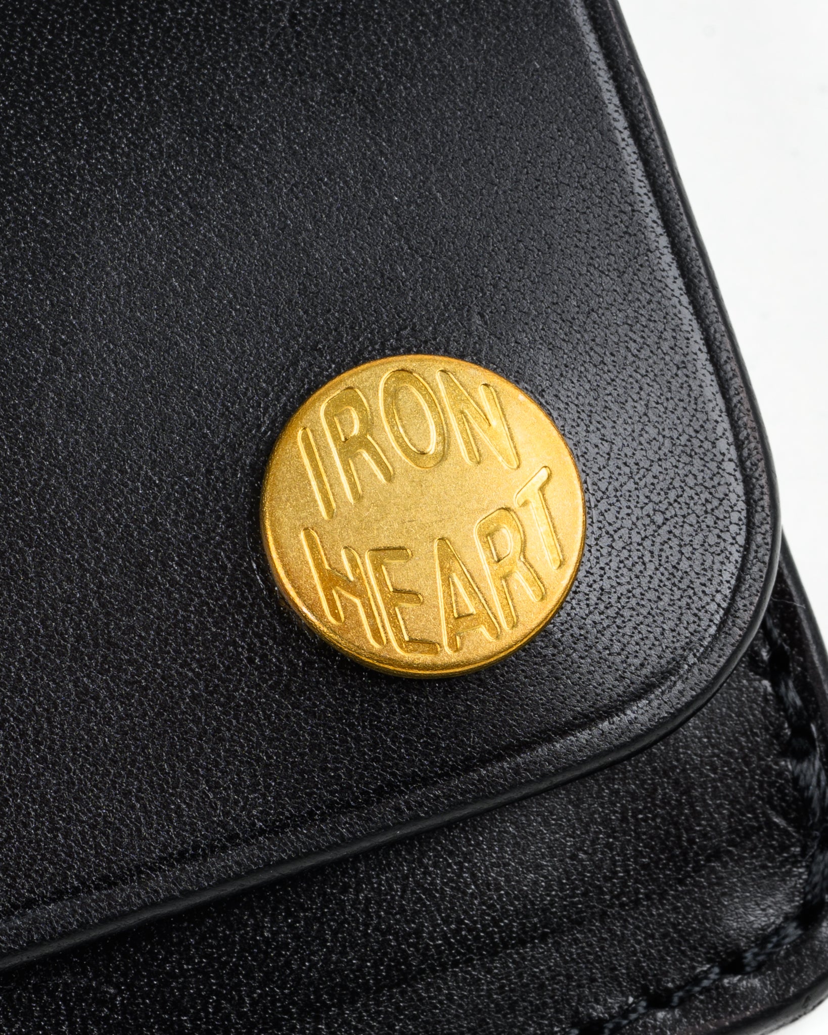 IHG-086 Mini Trucker Wallet - BLACK