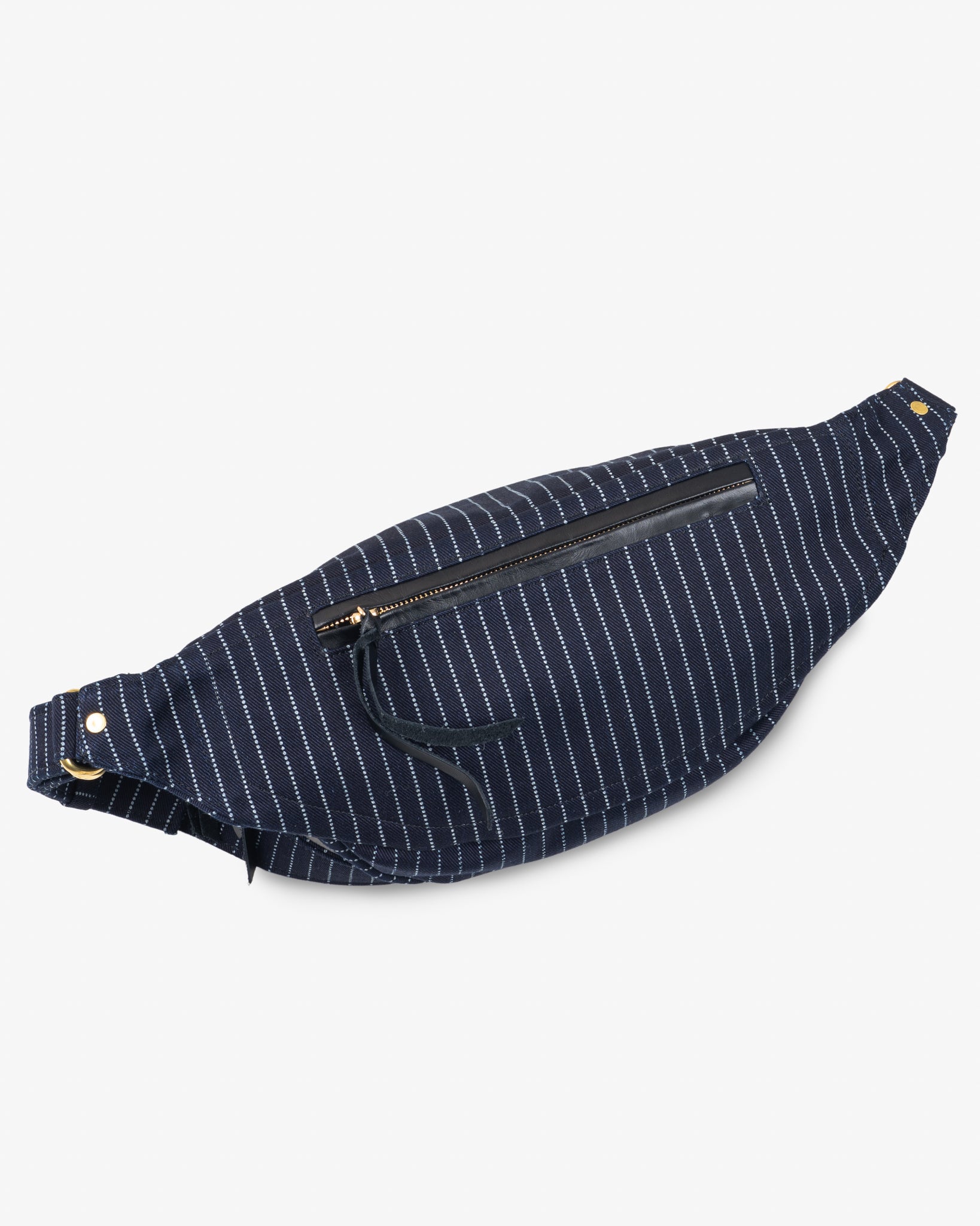IHE-37-INDW 12OZ WABASH WAIST BAG - INDIGO