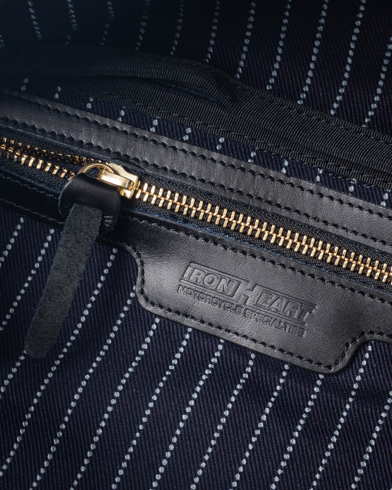 IHE-37-INDW 12OZ WABASH WAIST BAG - INDIGO