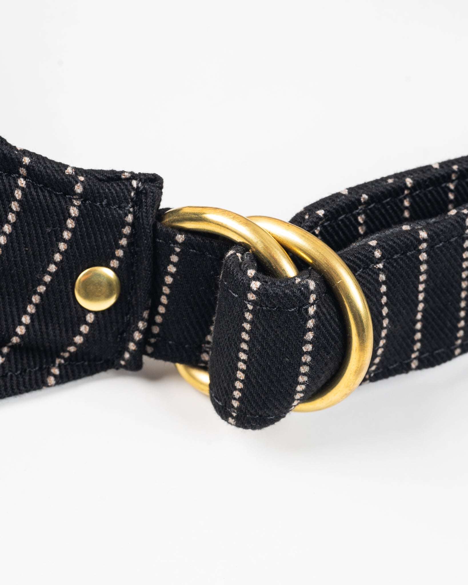 IHE-37-BLKW 12OZ WABASH WAIST BAG - BLACK