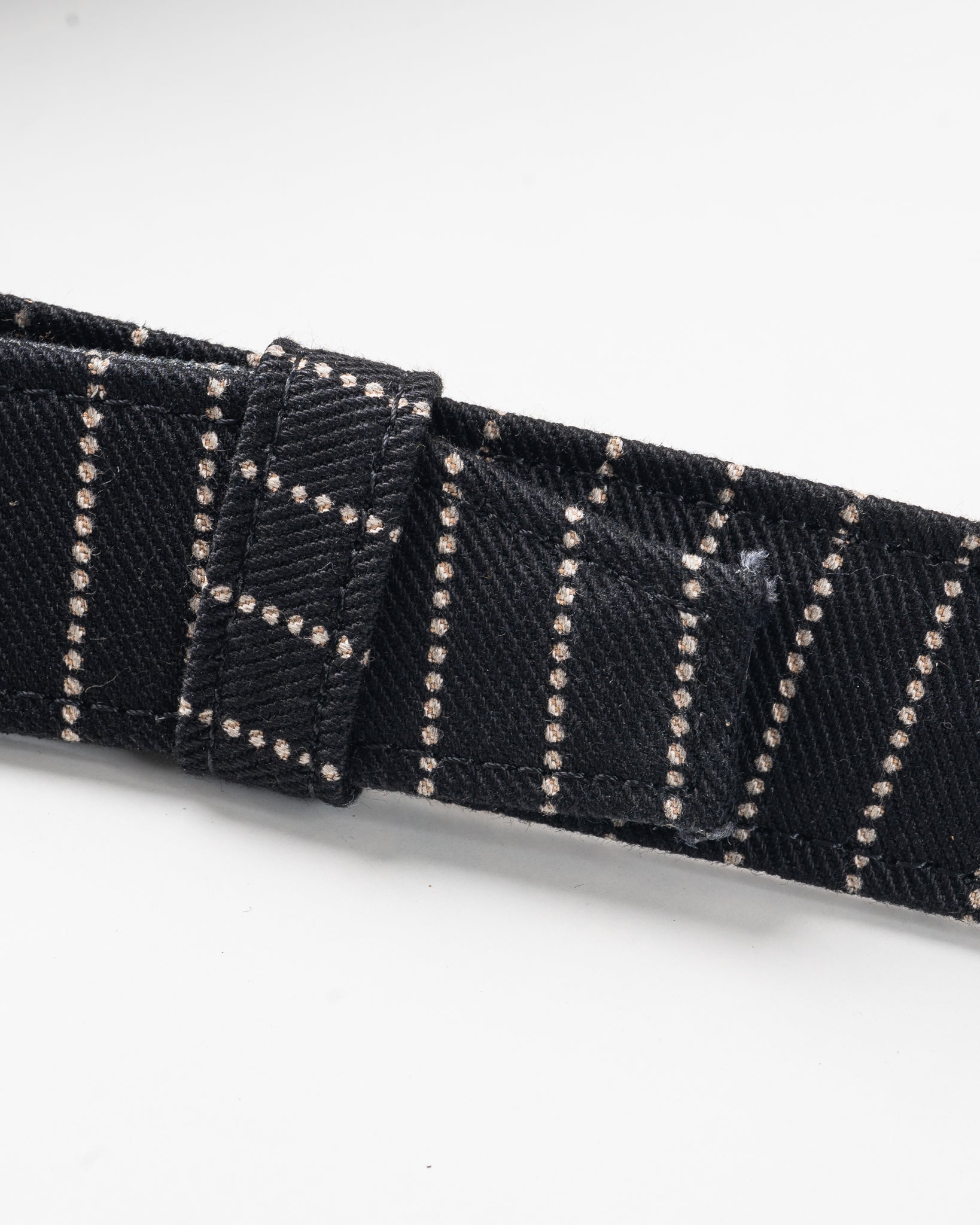 IHE-37-BLKW 12OZ WABASH WAIST BAG - BLACK