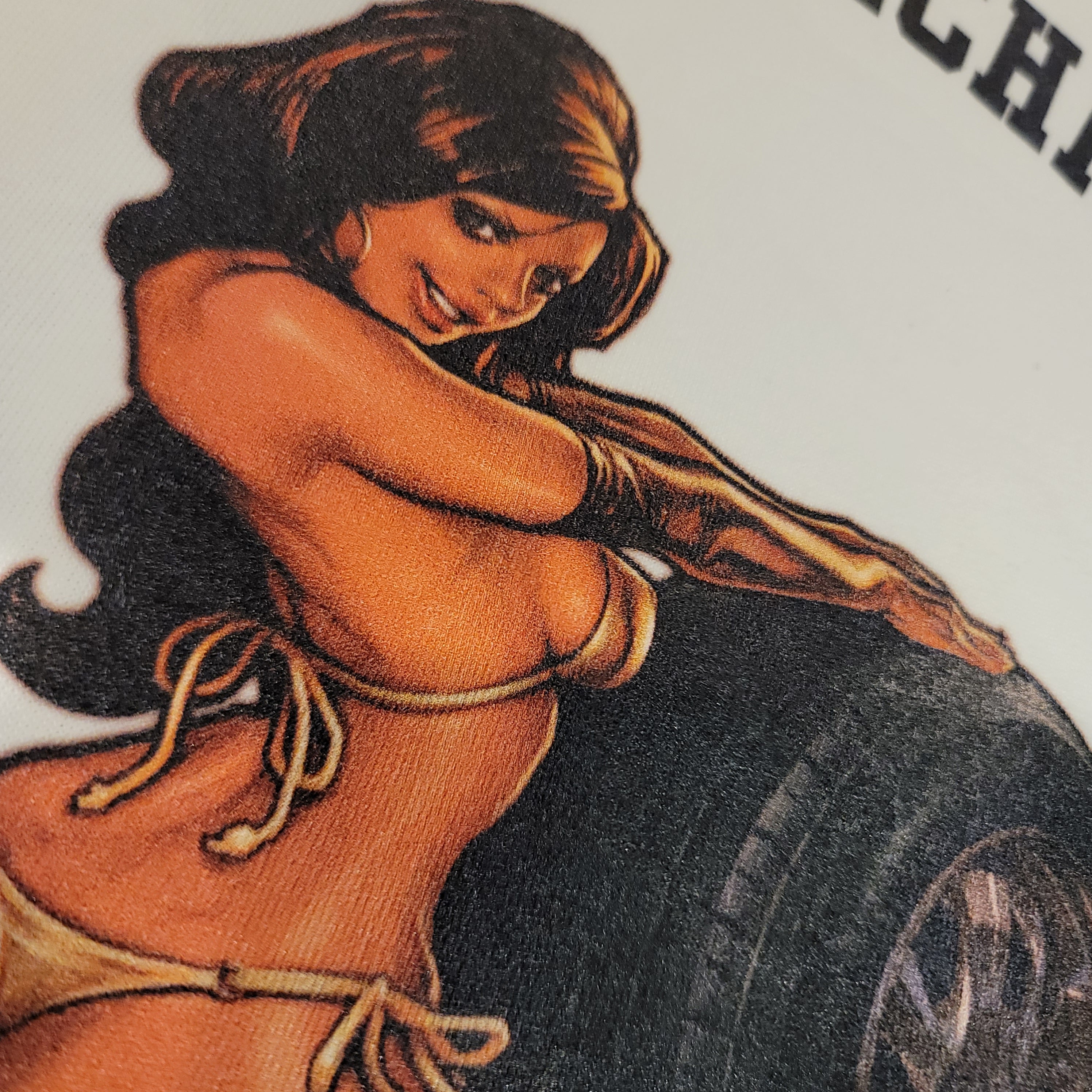 DETROIT MOTOR GIRL - WHITE