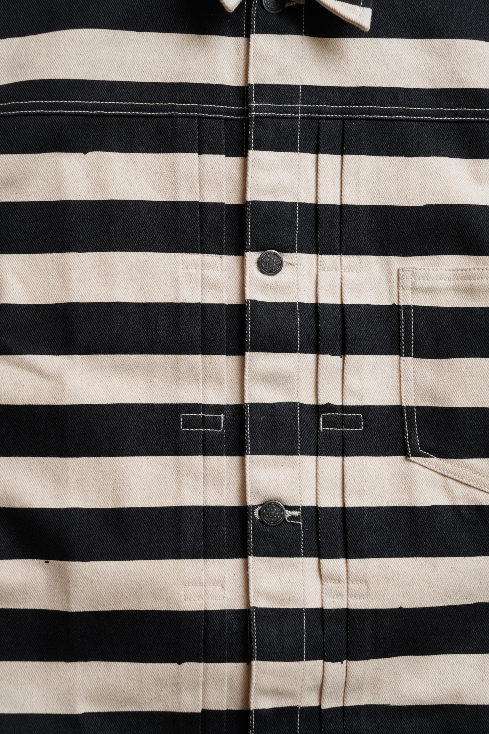 Type 1 Jacket - Prisoner stripe