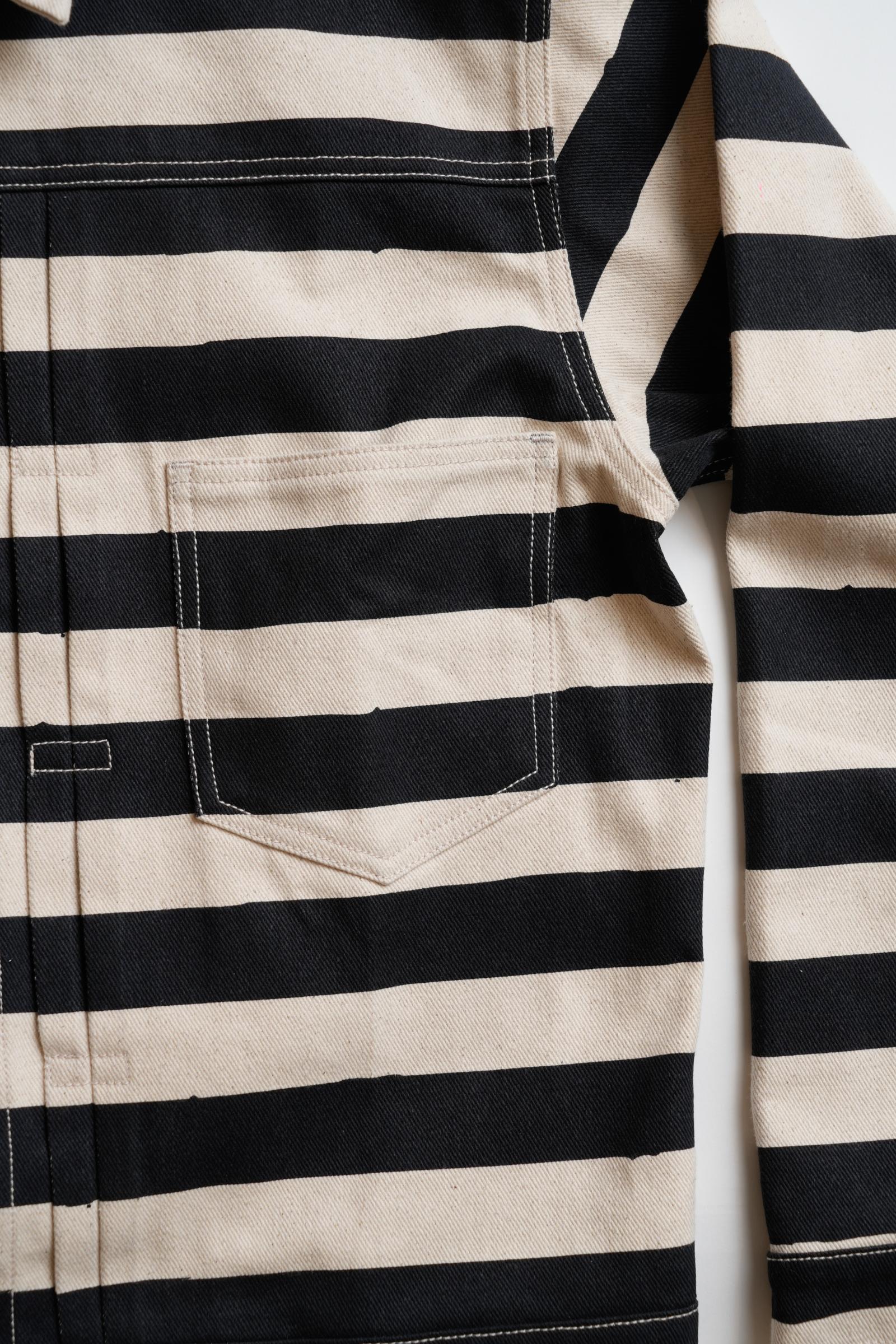 Type 1 Jacket - Prisoner stripe