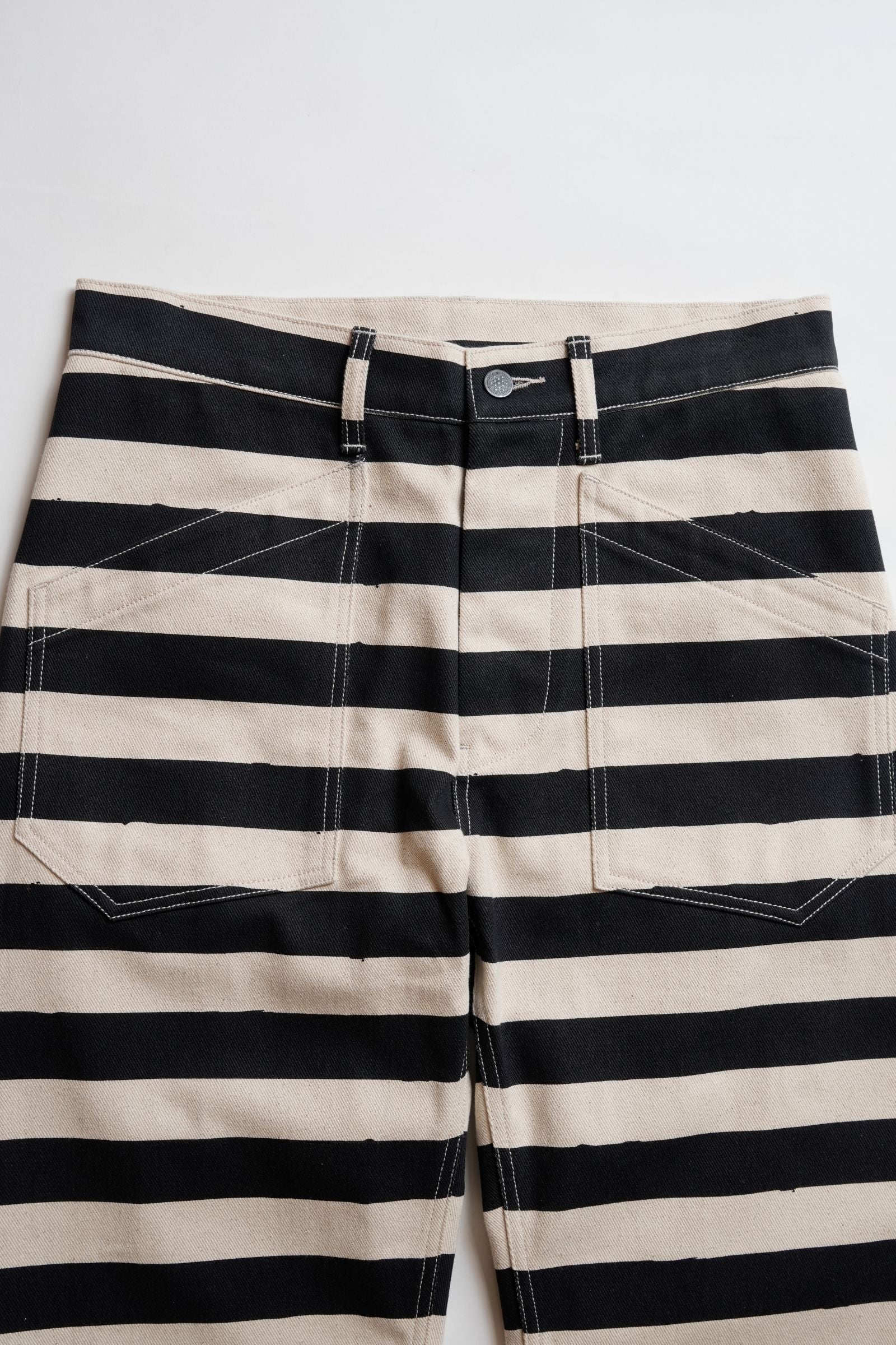 1930s Army Work pants - Prisoner stripe