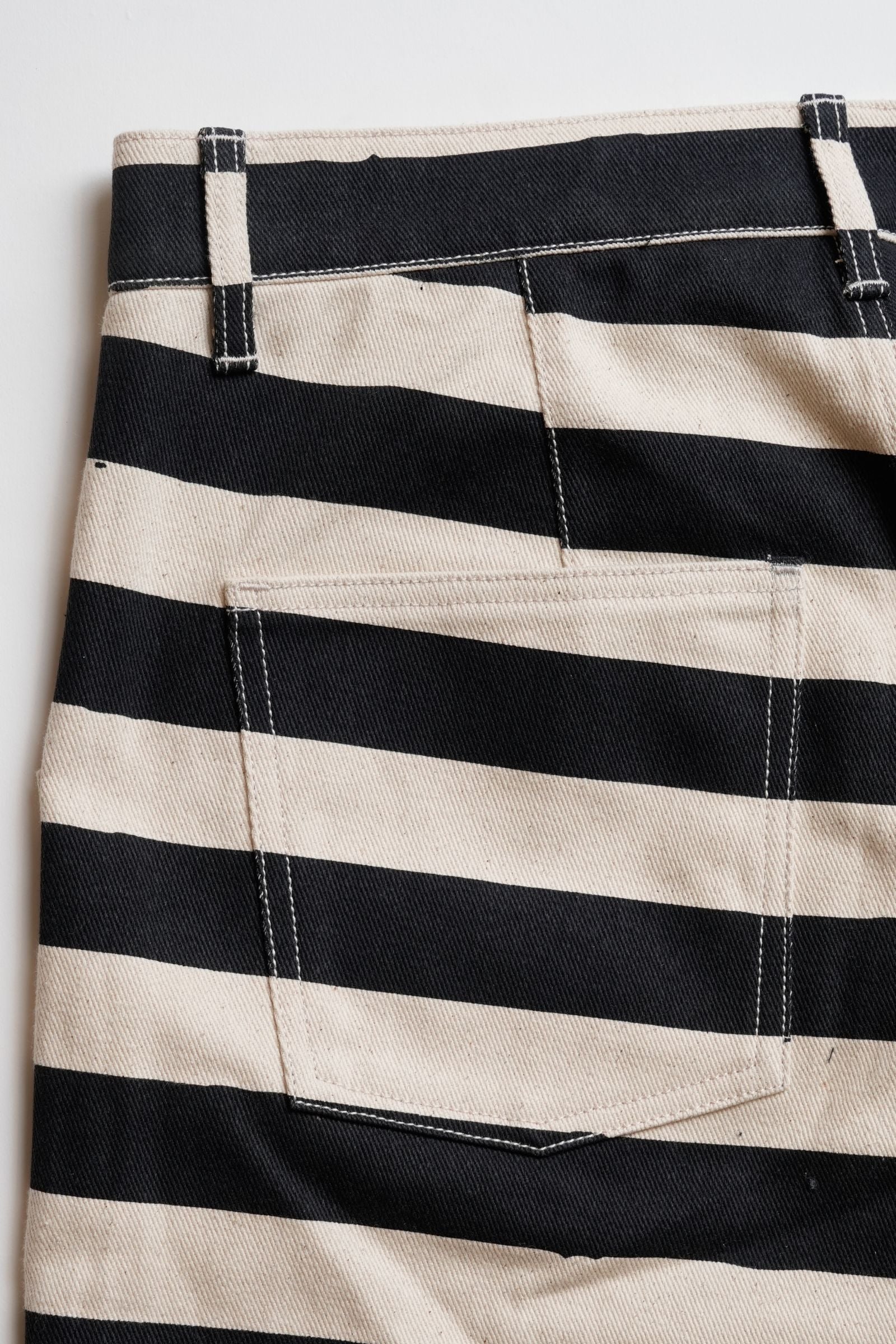 1930s Army Work pants - Prisoner stripe