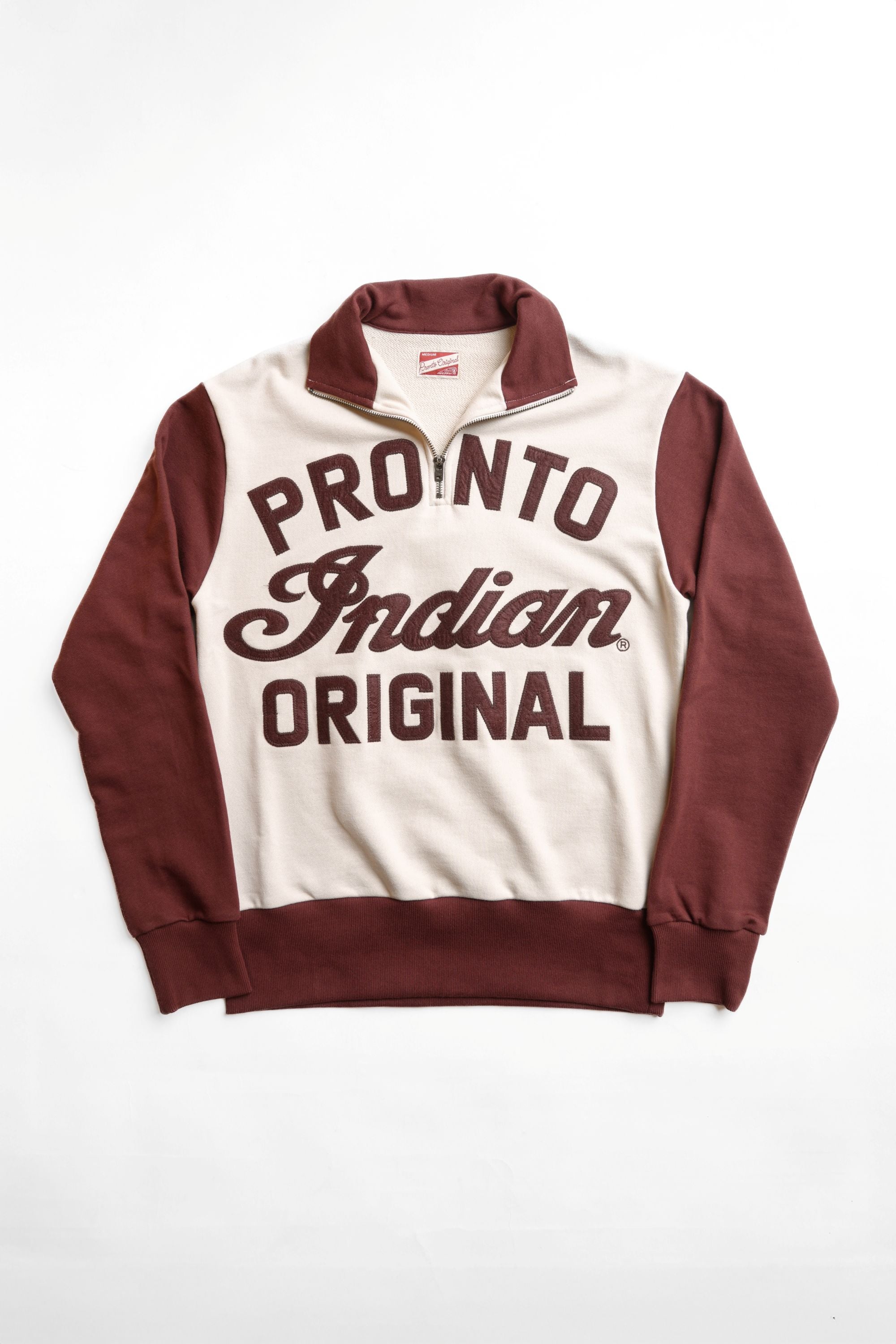 ORIGINAL ZIP PULLOVER - INDIAN ECRU