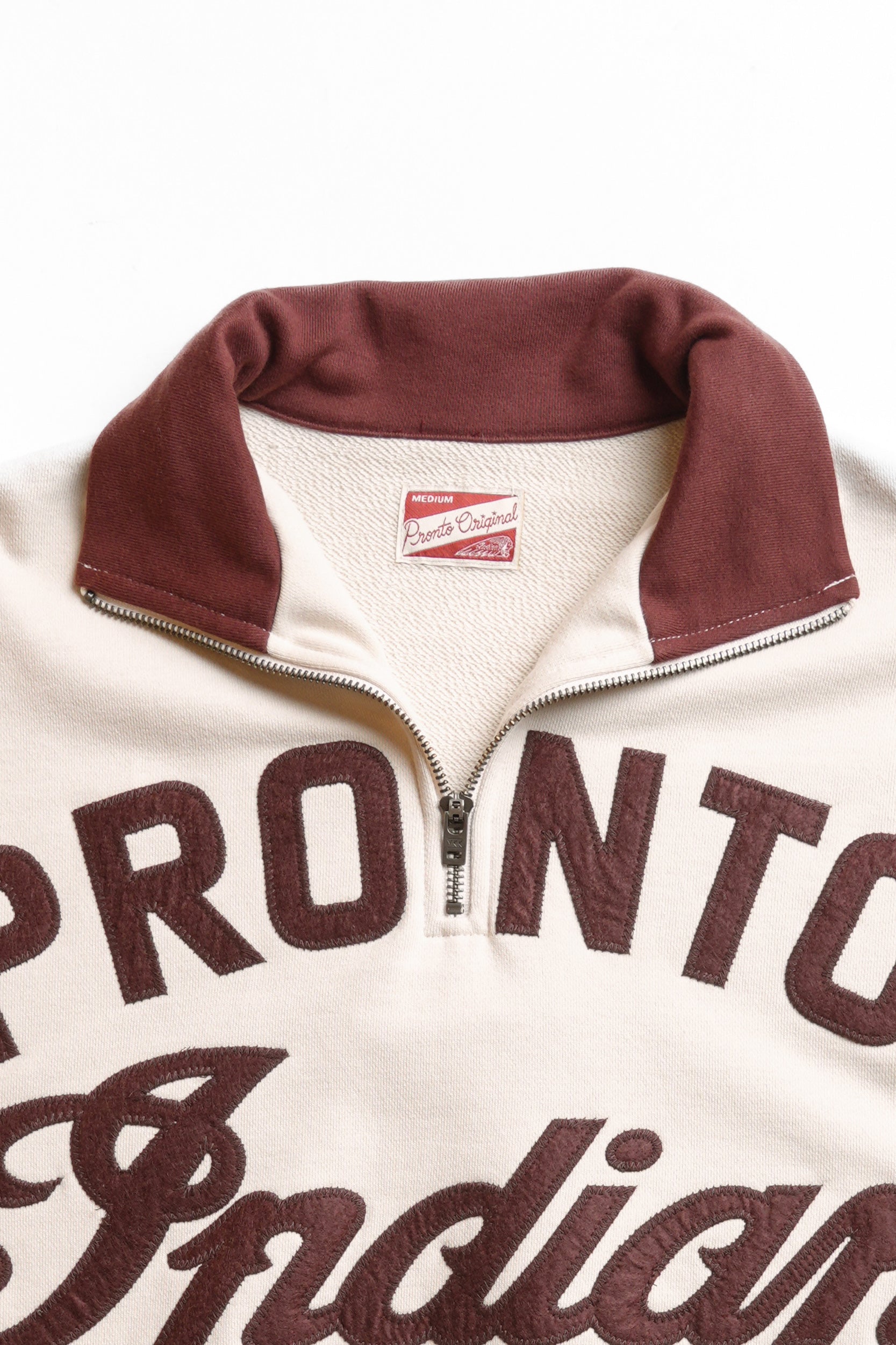 ORIGINAL ZIP PULLOVER - INDIAN ECRU