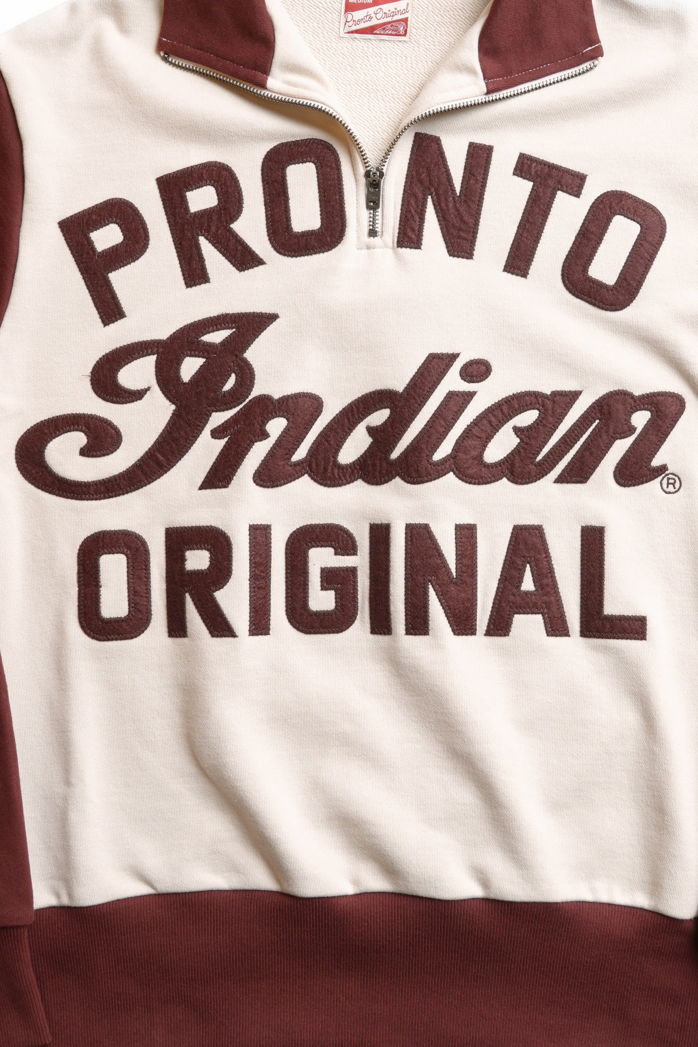 ORIGINAL ZIP PULLOVER - INDIAN ECRU