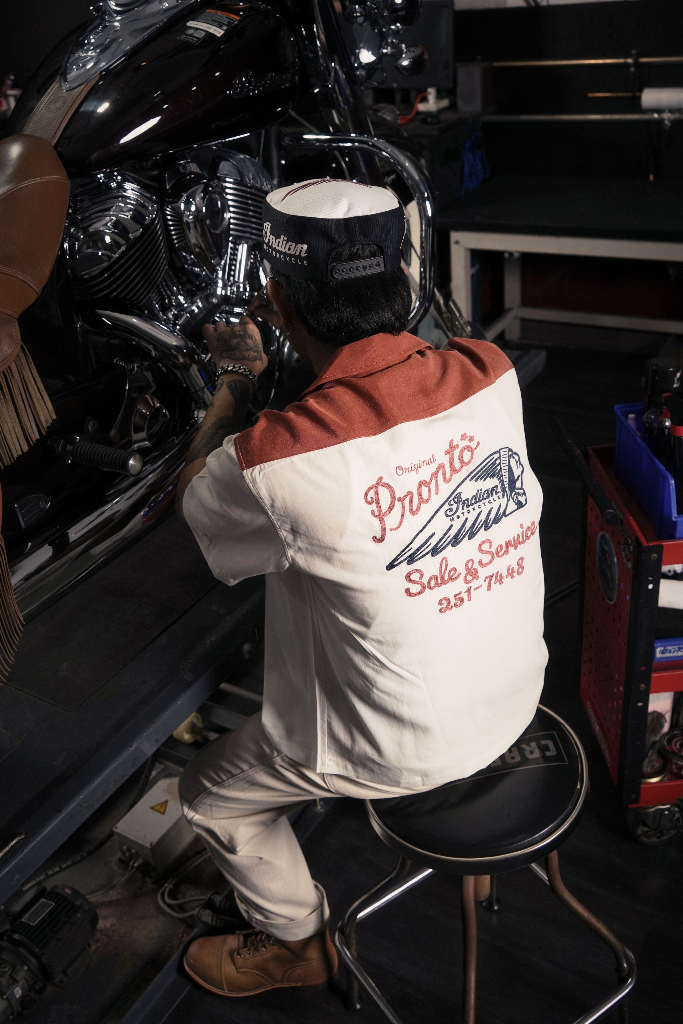 SOUVENIR SHIRT - INDIAN ECRU