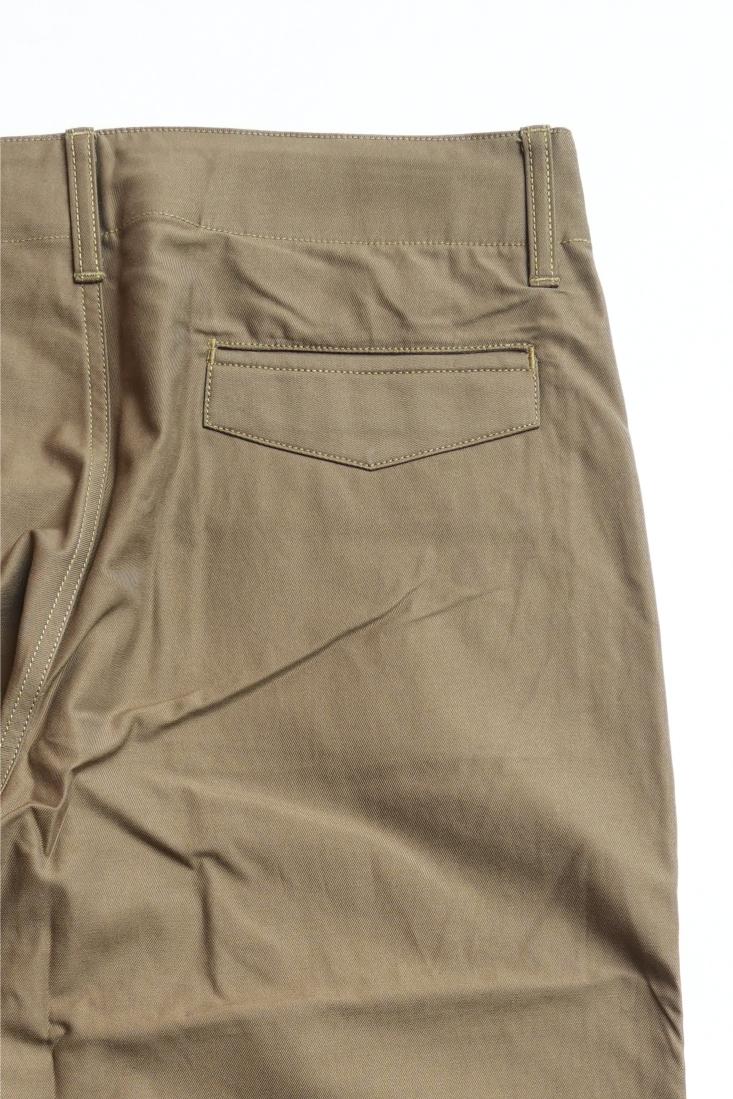 Modified Army Trousers - Olive Reverse twill