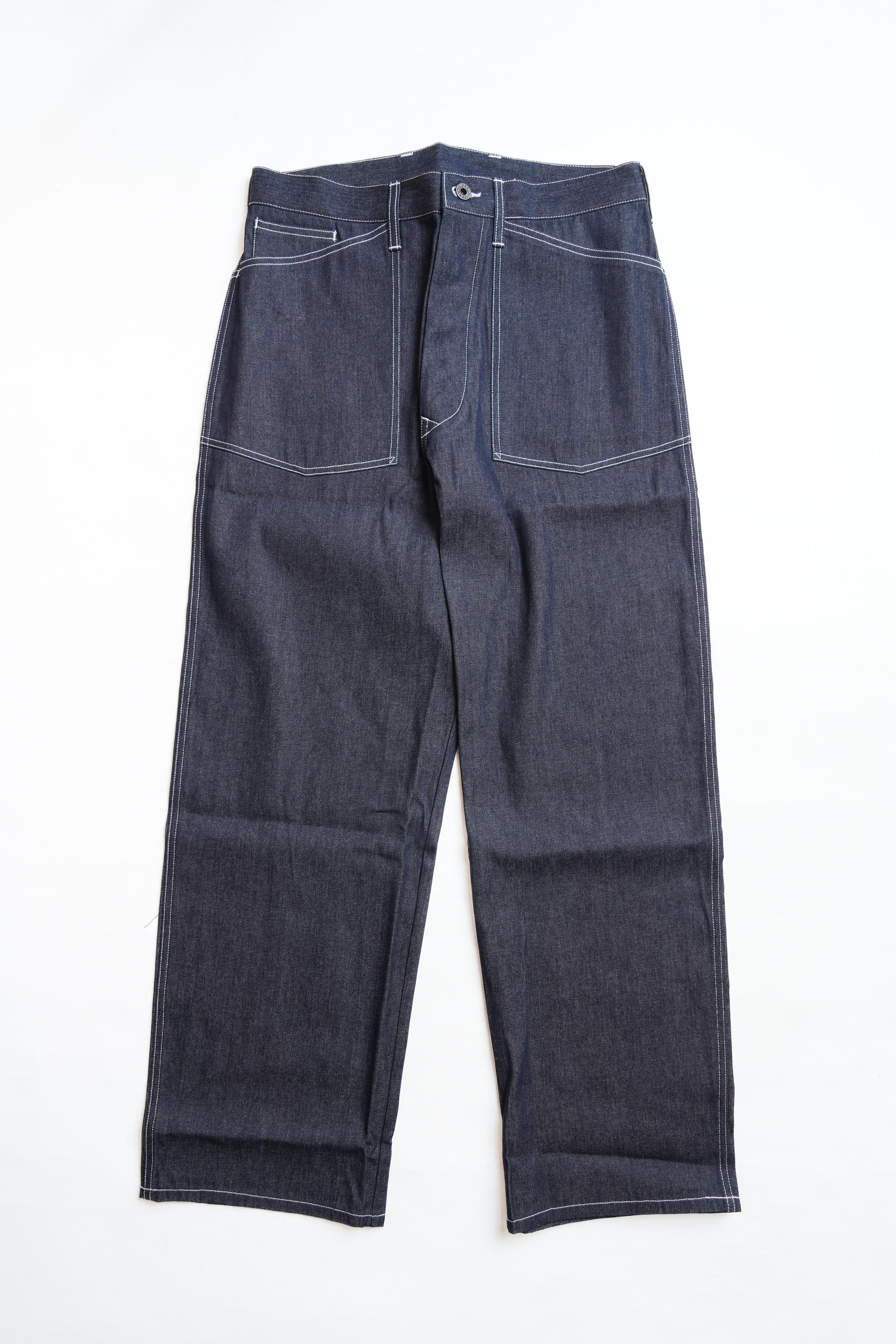 M35 Army Trousers - 9oz Indigo Denim