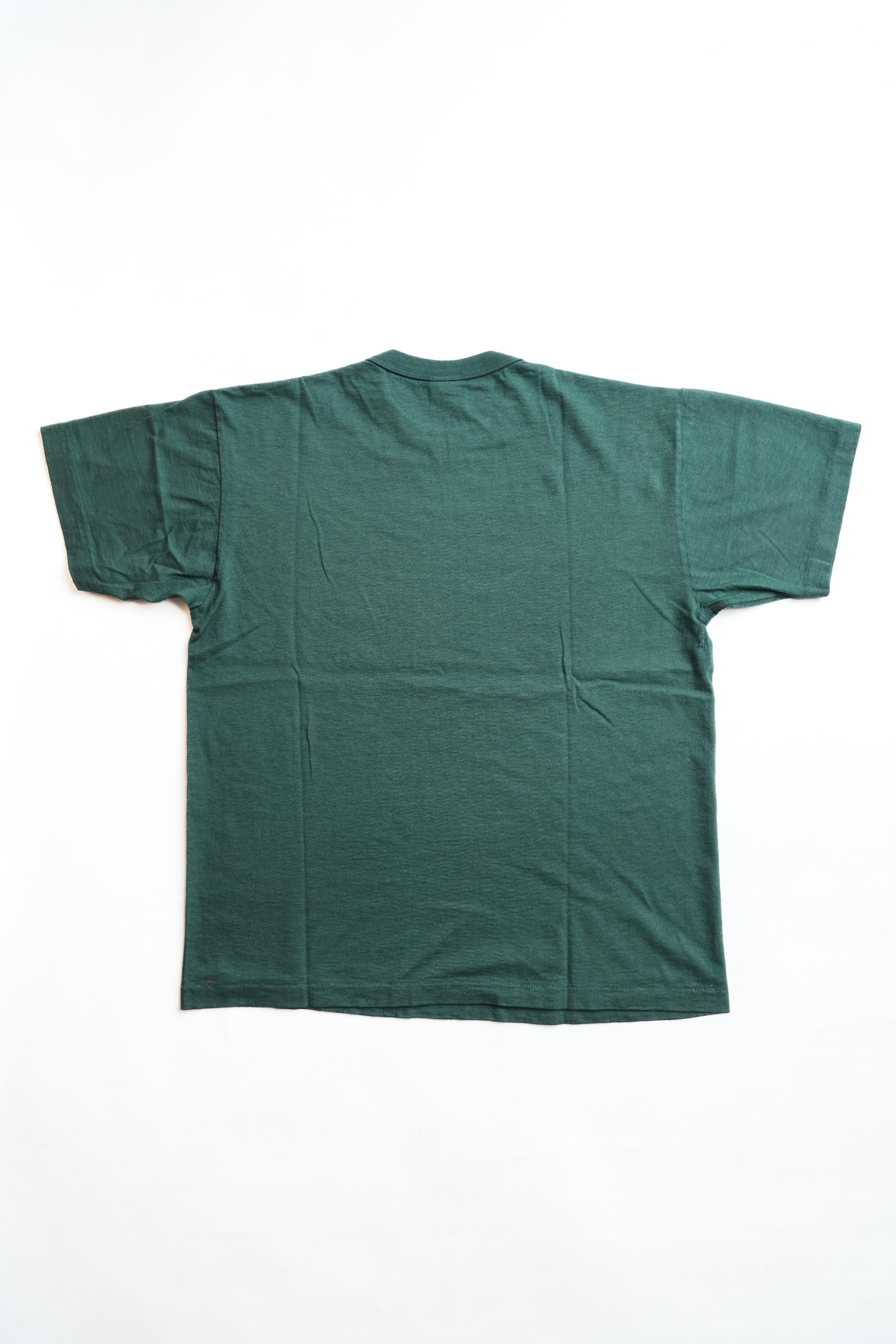 Daily Sports TEE S/S - D.Green Vat Dye