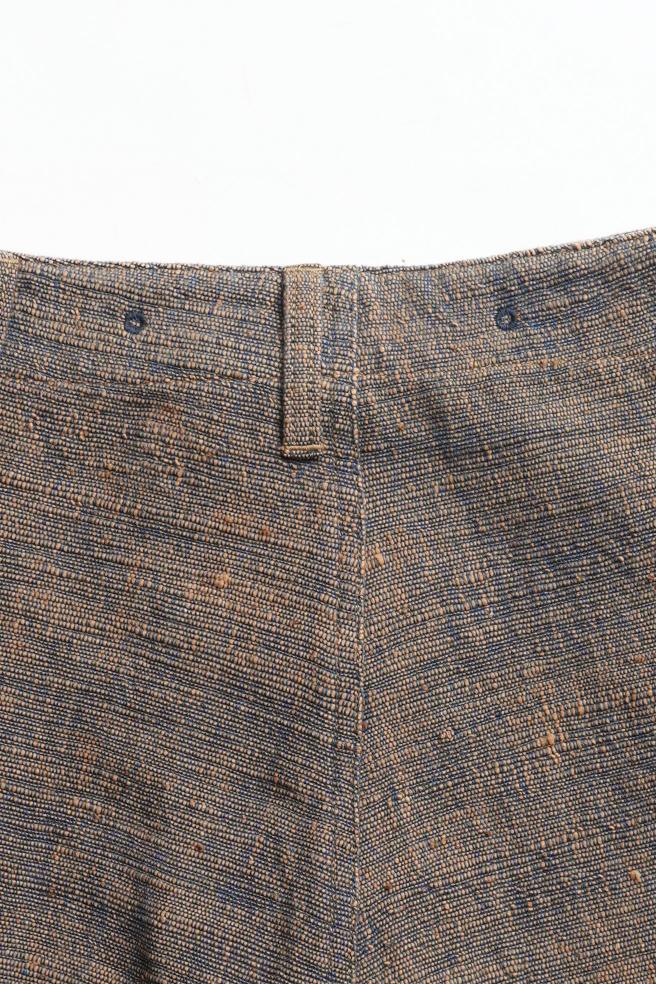 MASH UP P-43 SHORTS - NATURAL HANDLOOM