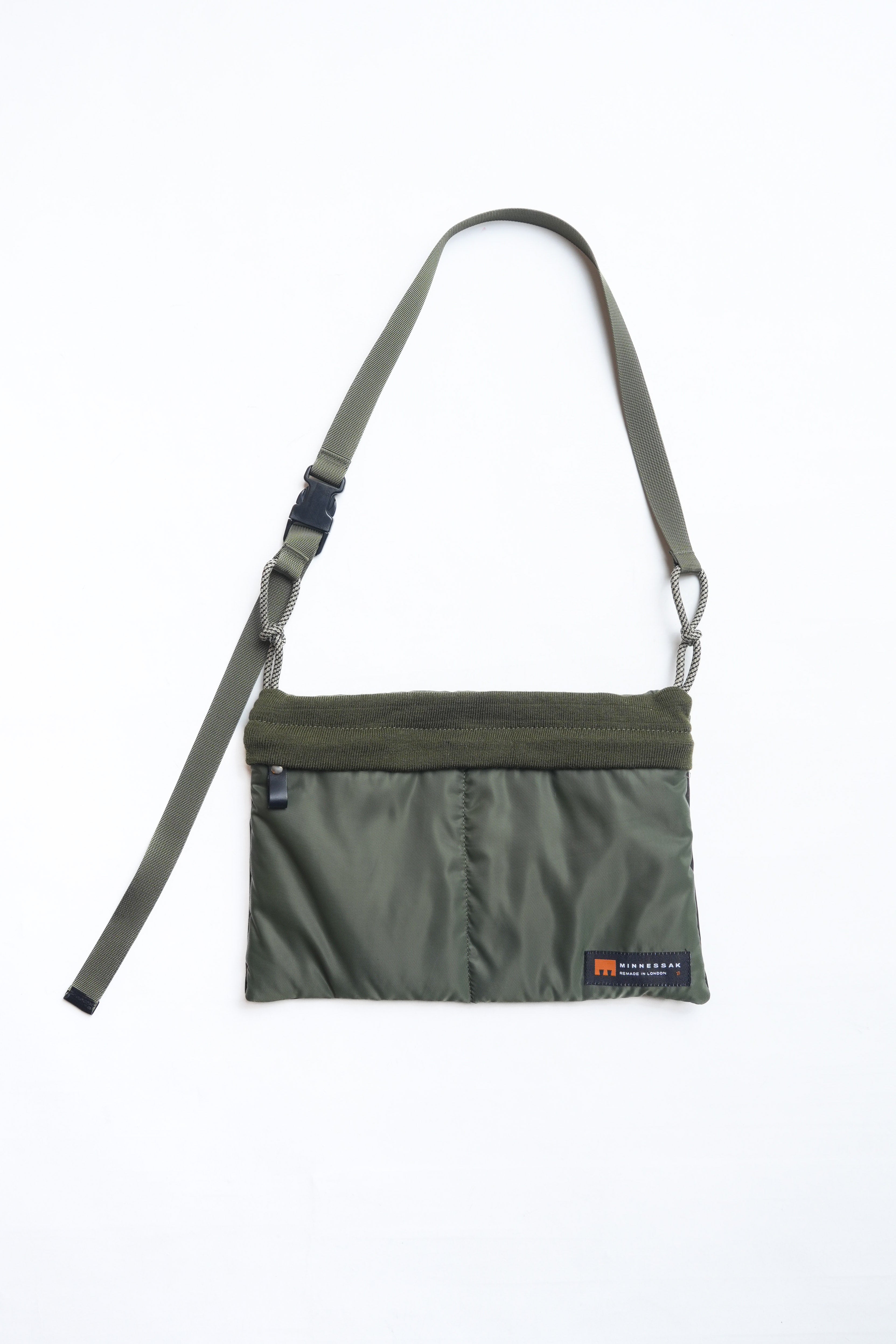 CORD CROSS (MEDIUM) - OLIVE