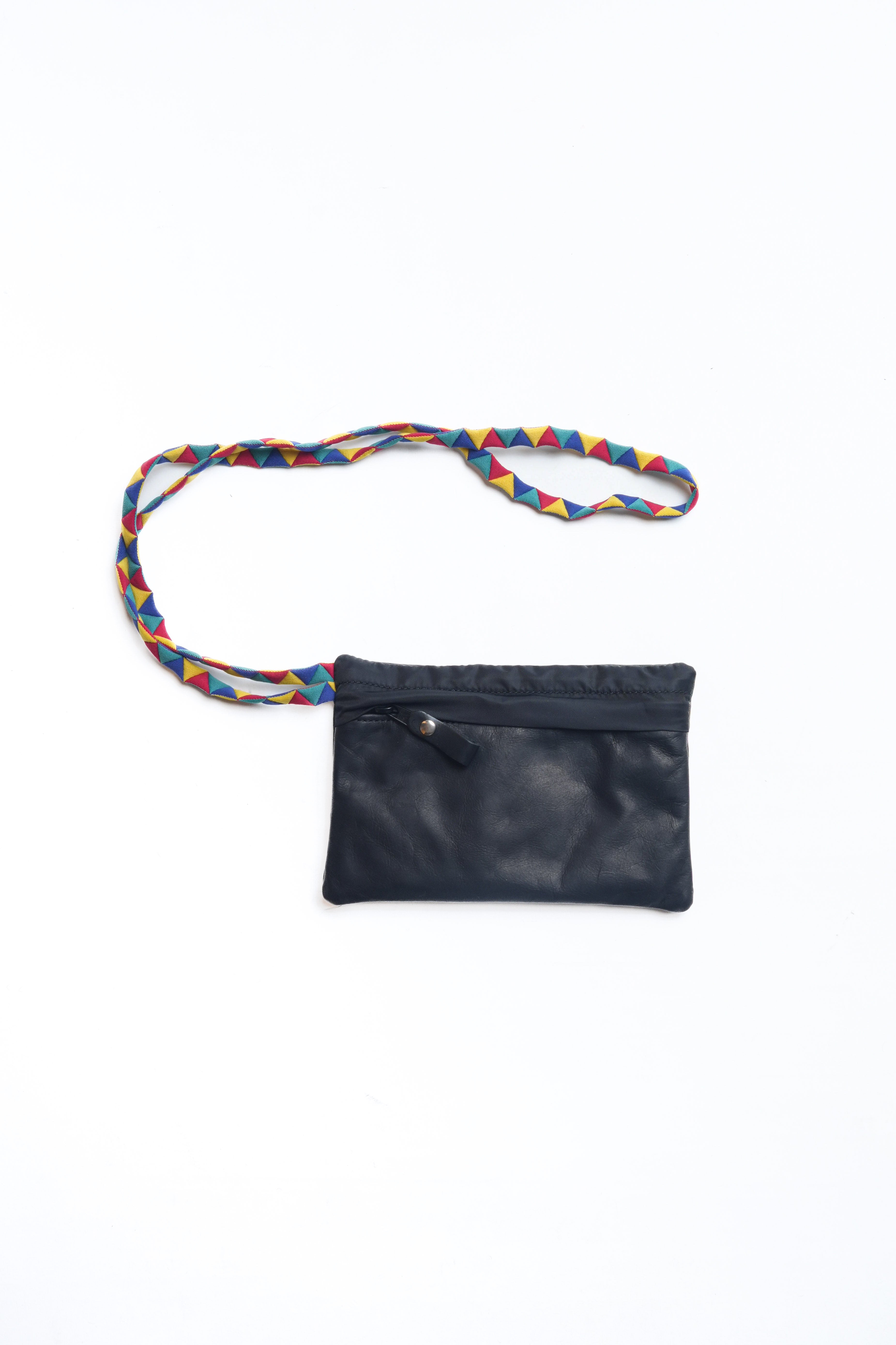 NECK TIE C - FLAT CORD - BLACK/CAMO