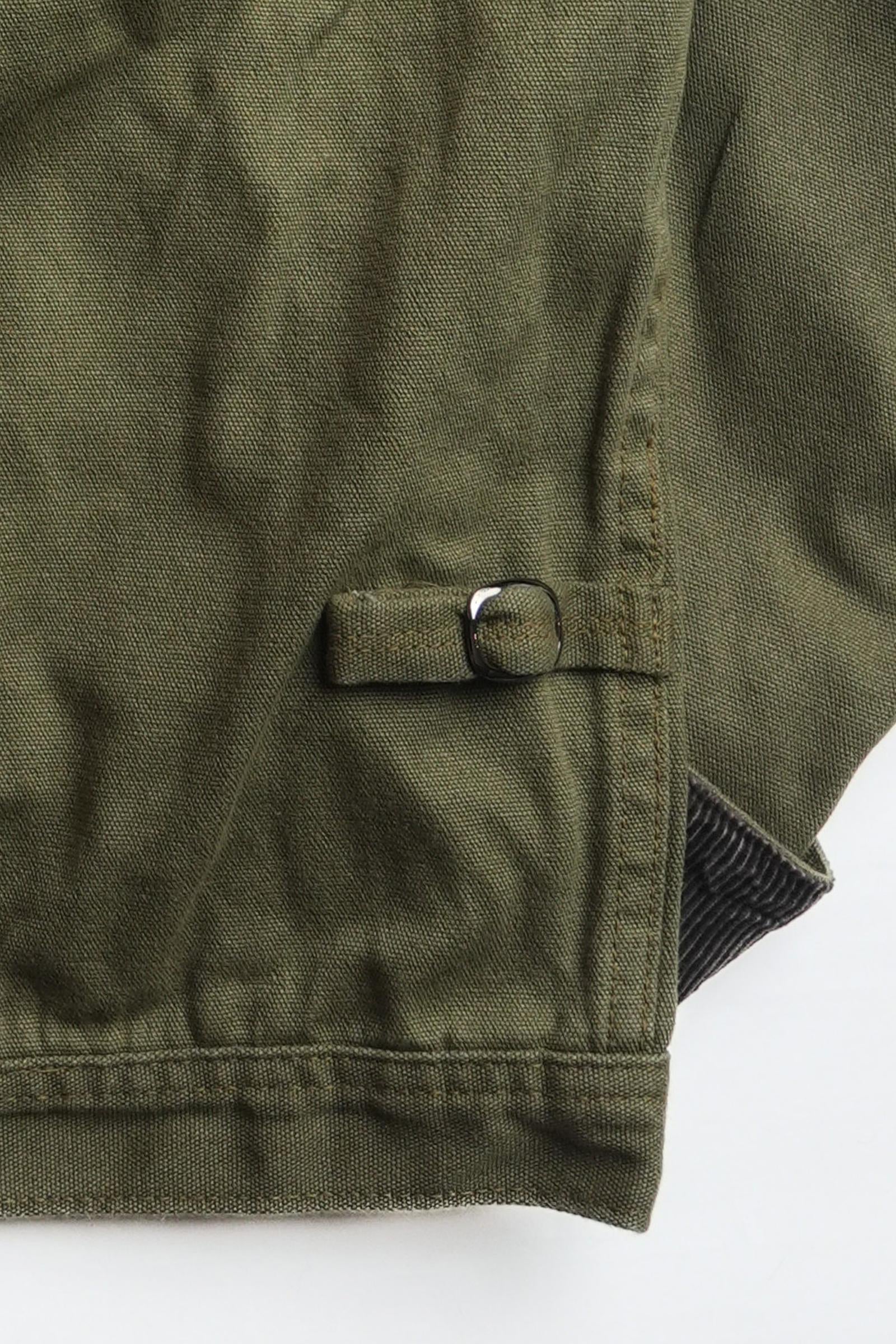 BARN JACKET - Olive Canvas