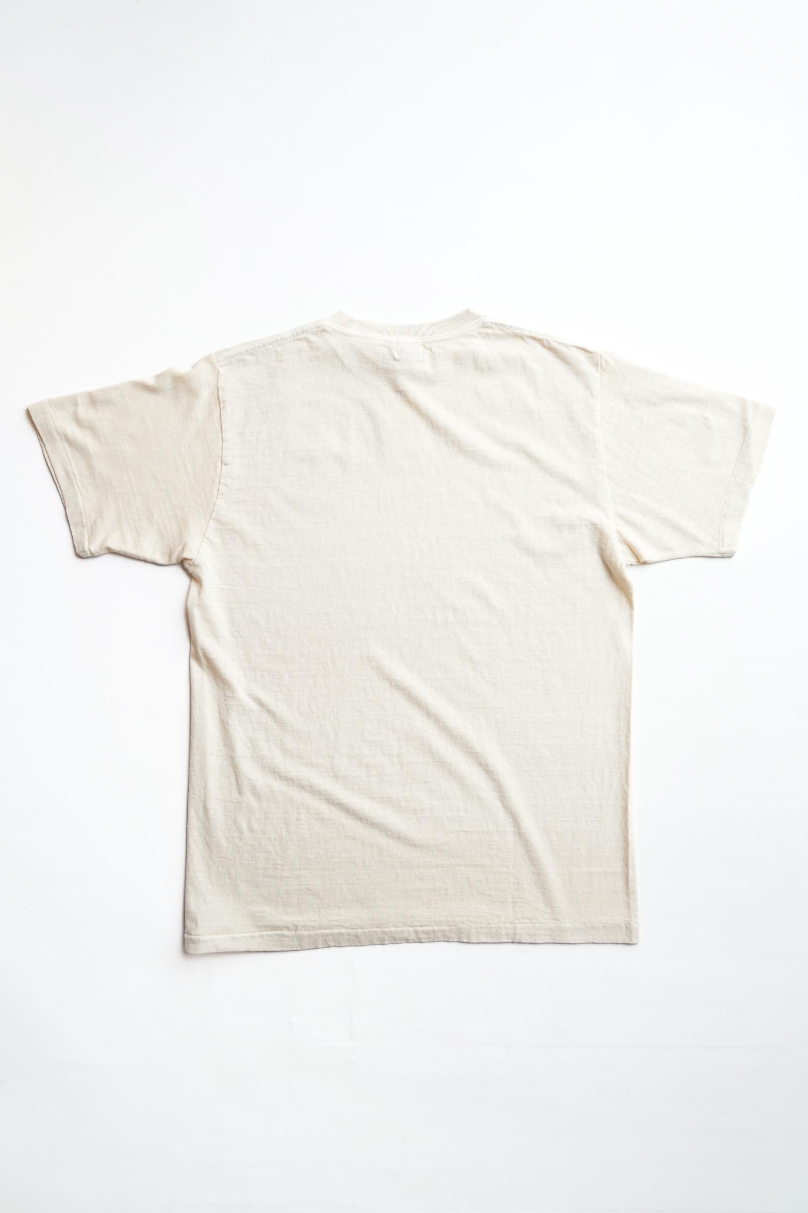 33005PD-03 5.4OZ PRINTED TEE "OH,YEEAAHHH!" PIGMENT DYE - PD.CREAM