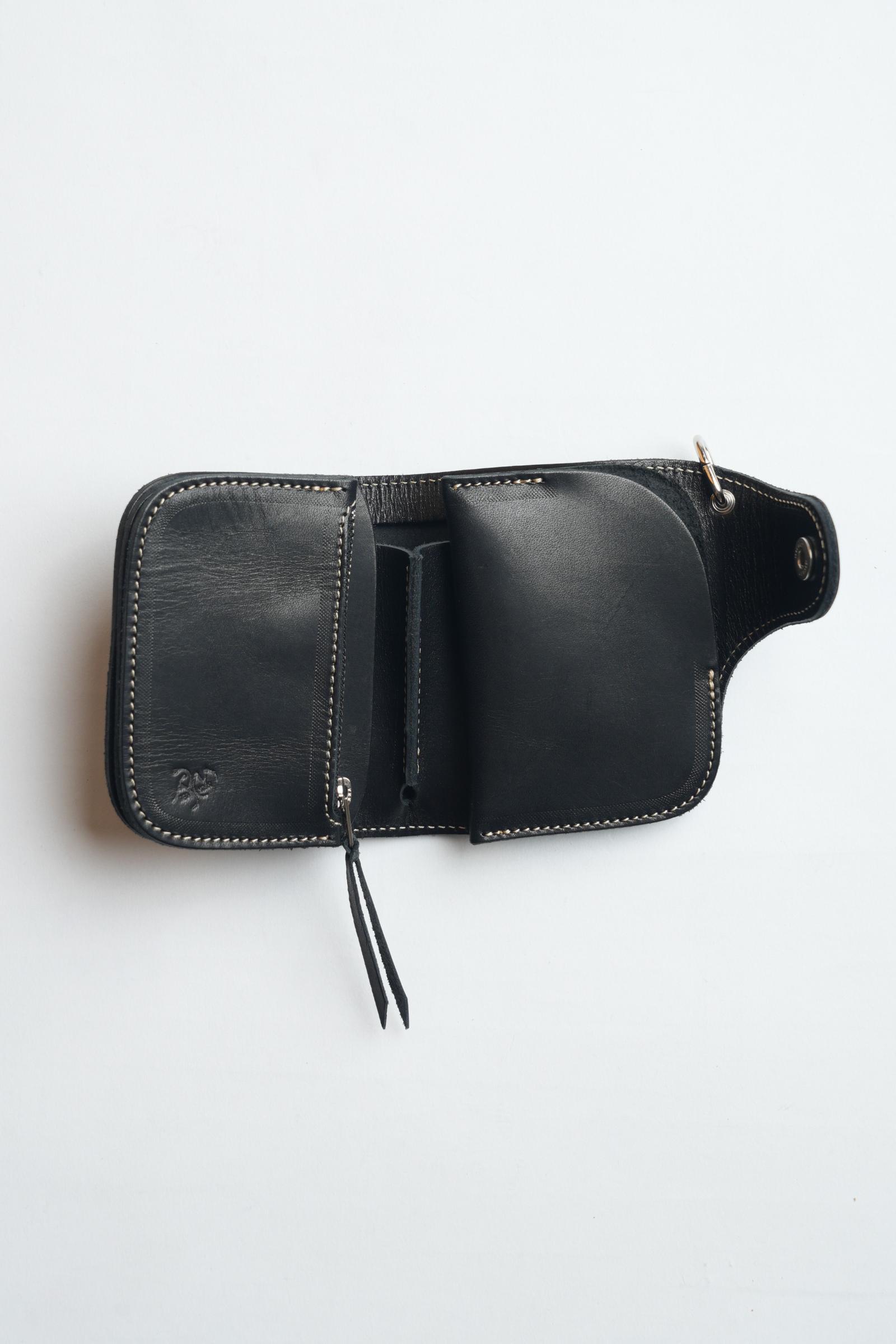 HR-01AE-MID MID LINE SHORT WALLET - DBK