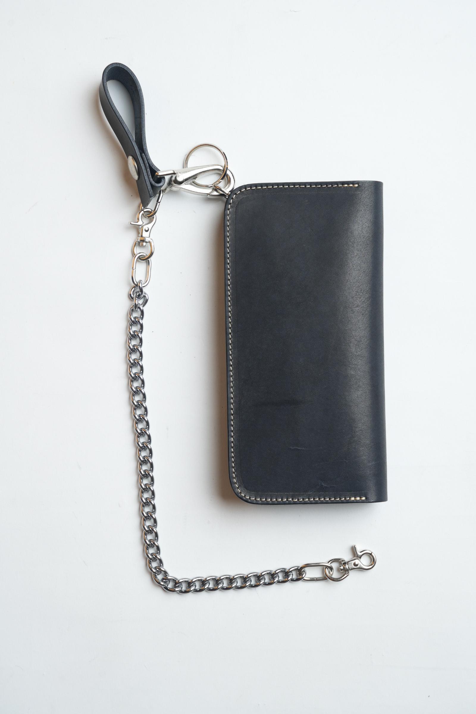 BIGMAN-02 LONG WALLET WITH CHAIN - SBK