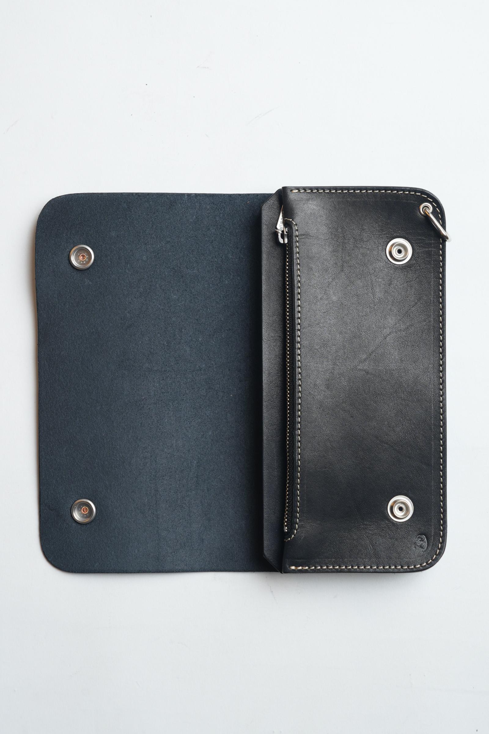 BIGMAN-02 LONG WALLET WITH CHAIN - SBK