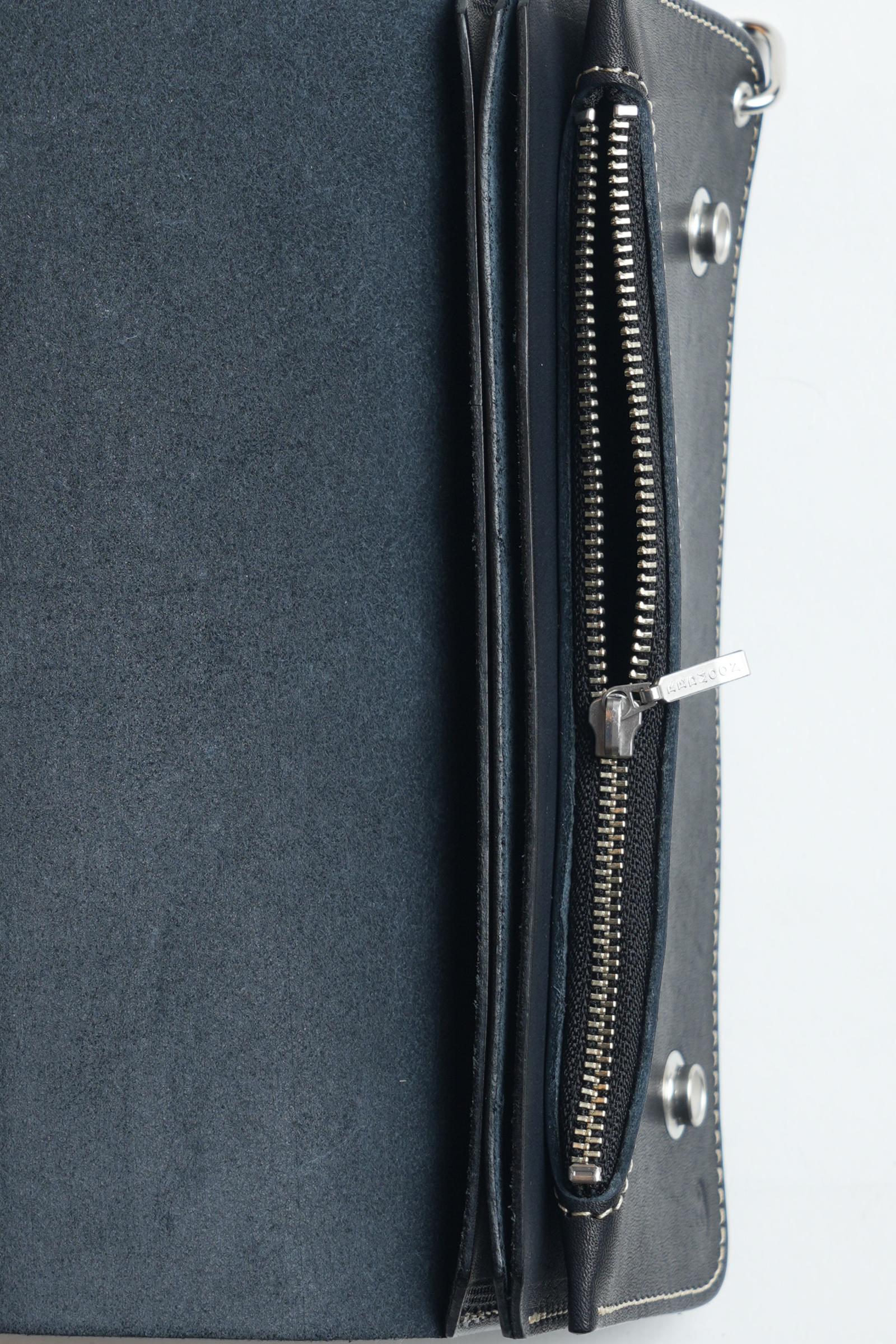 BIGMAN-02 LONG WALLET WITH CHAIN - SBK