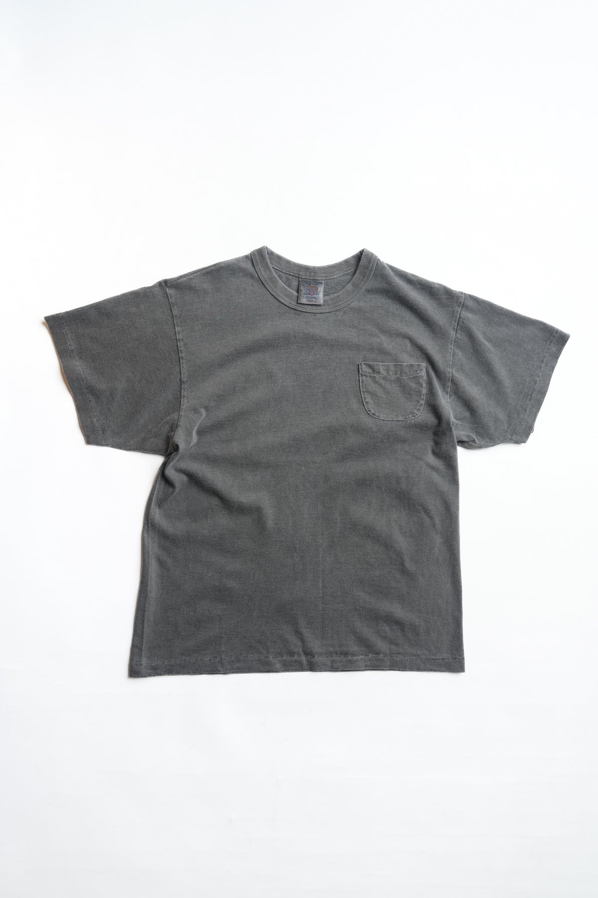 DAILY POCKET TEE S/S - Washed Black