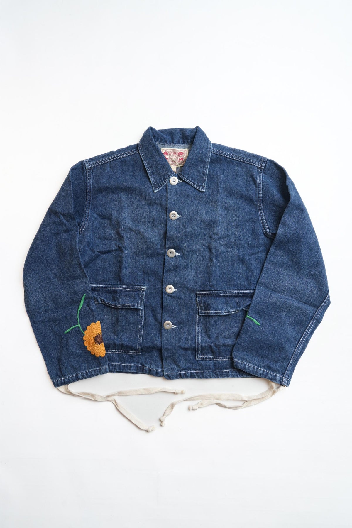 SUNFLOWER FIELDS DENIM JACKET - MID RINSE