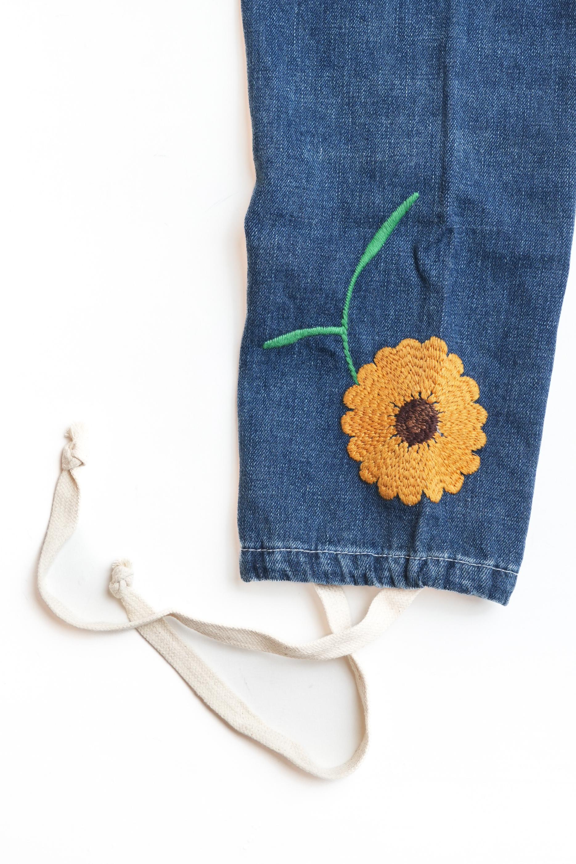 SUNFLOWER FIELDS DENIM JACKET - MID RINSE