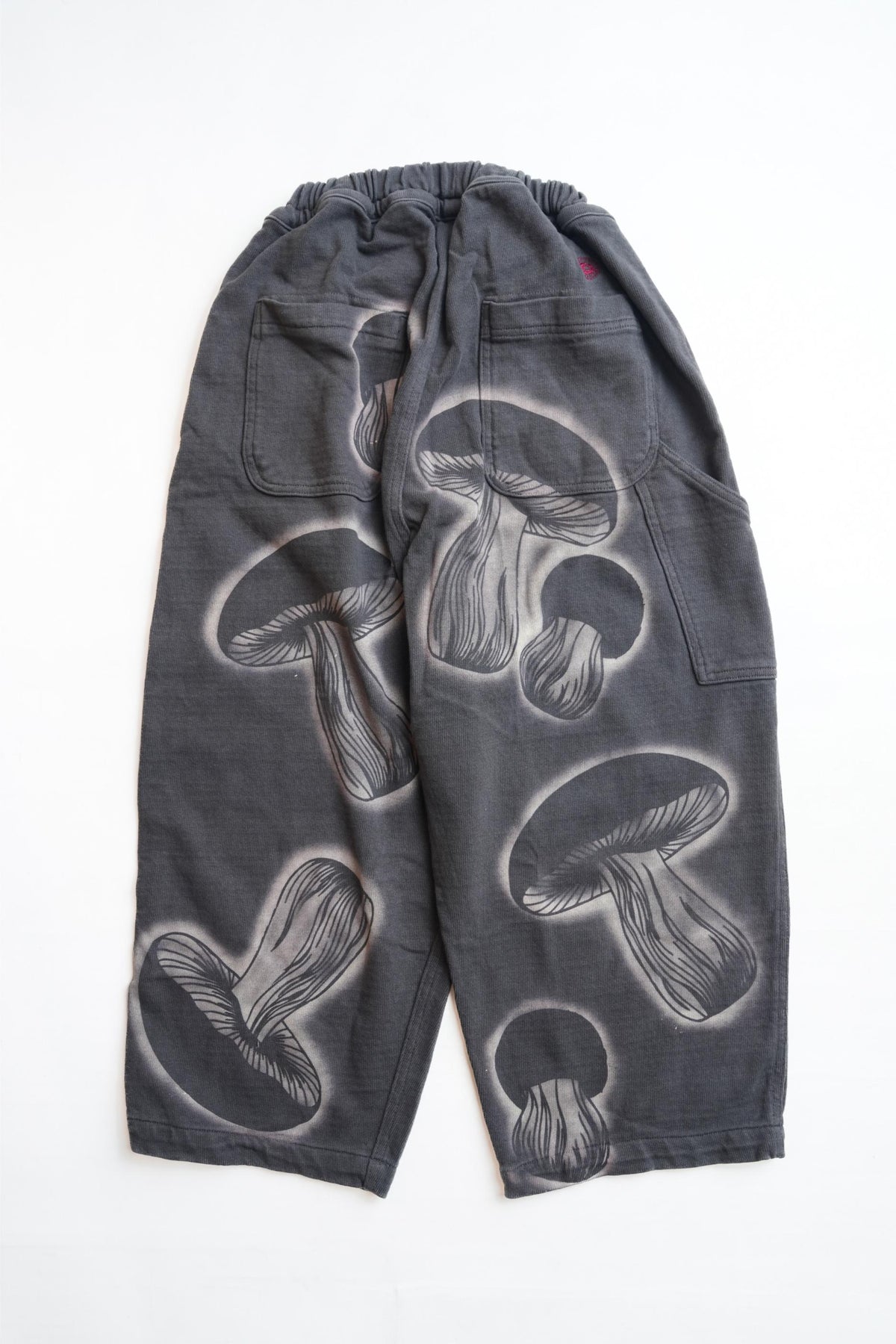 DRUID SHROOMIE AIRBRUSHED BALLOON PANT - WASHED BLACK