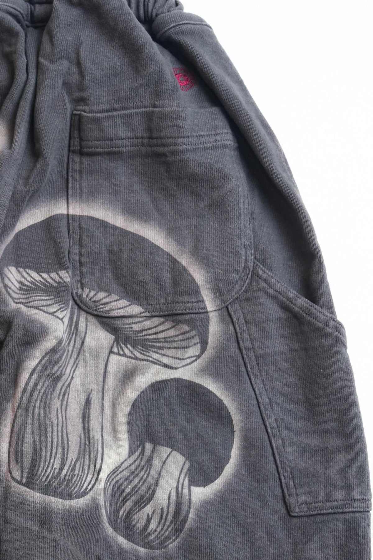 DRUID SHROOMIE AIRBRUSHED BALLOON PANT - WASHED BLACK