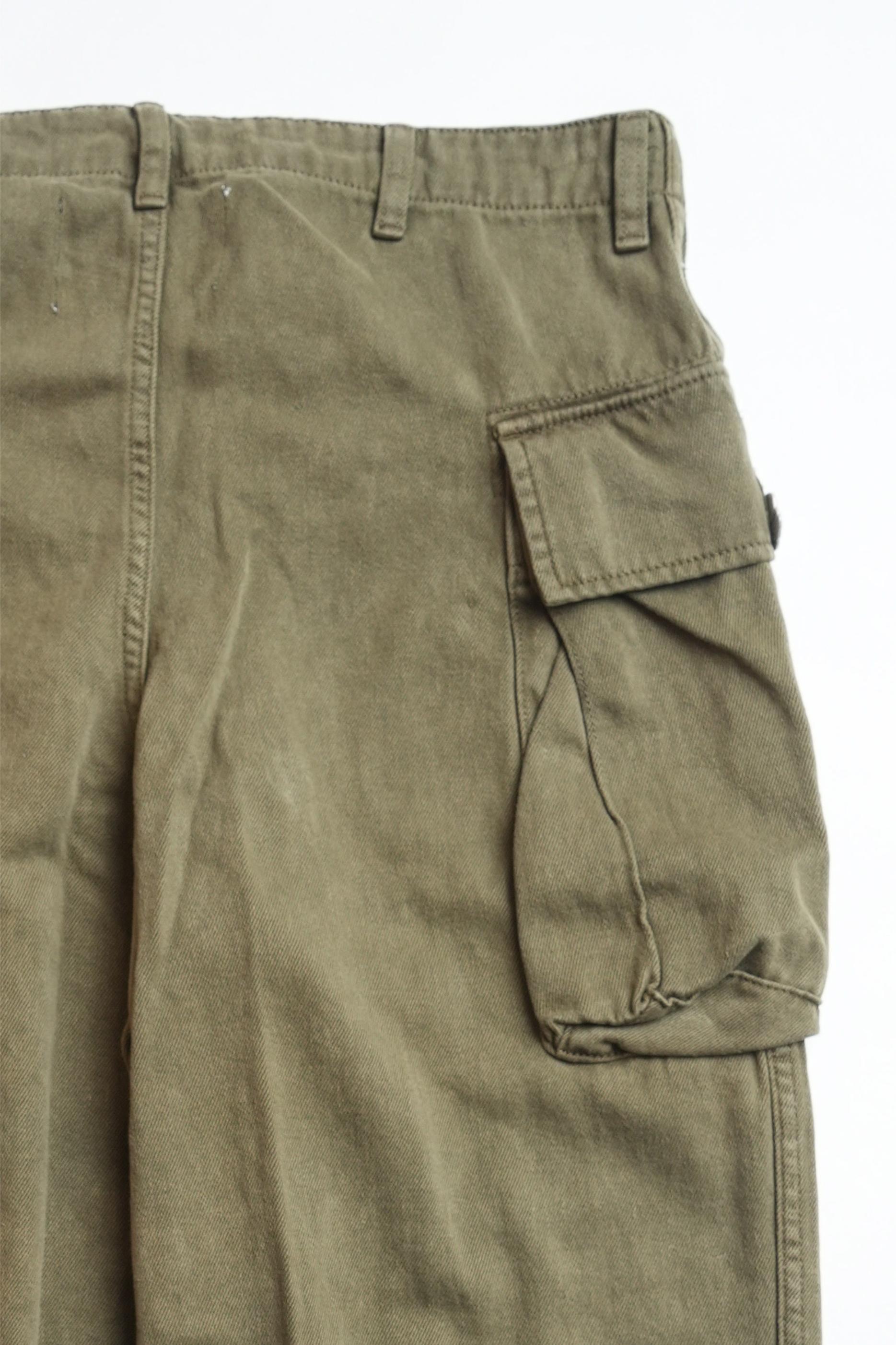 SIDE PATCH POCKET MILITARY PANT - SWAMP