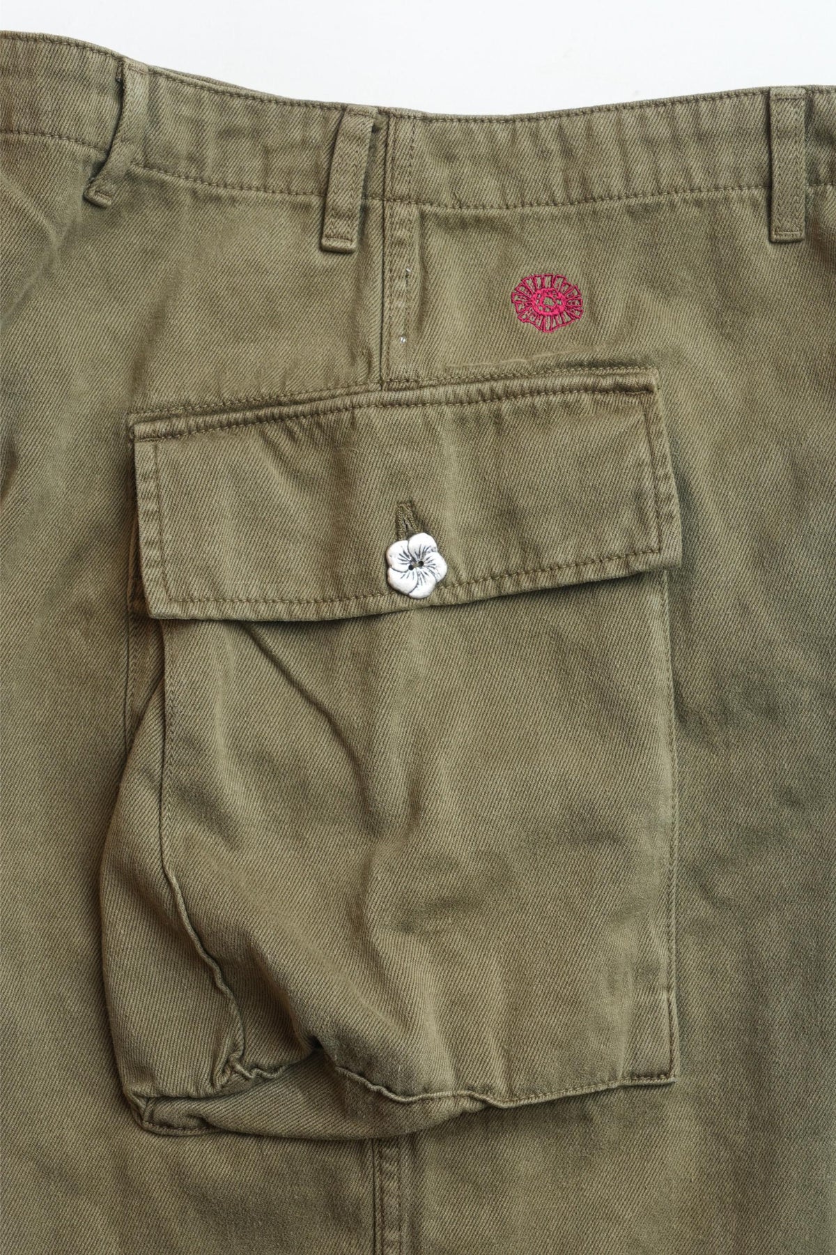 SIDE PATCH POCKET MILITARY PANT - SWAMP