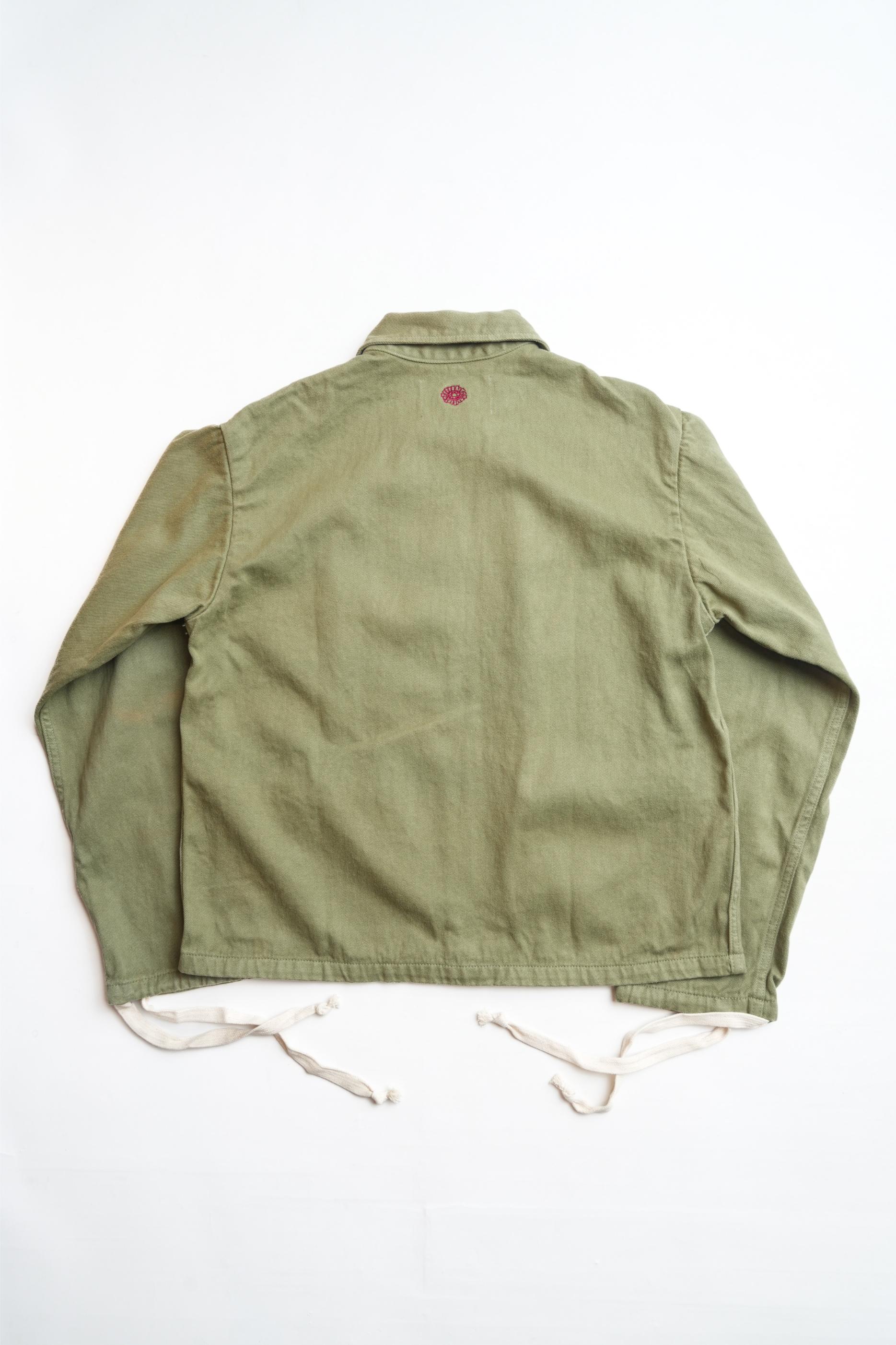 COMMUNITY OF LOVERS JACKET - LEAF GREEN