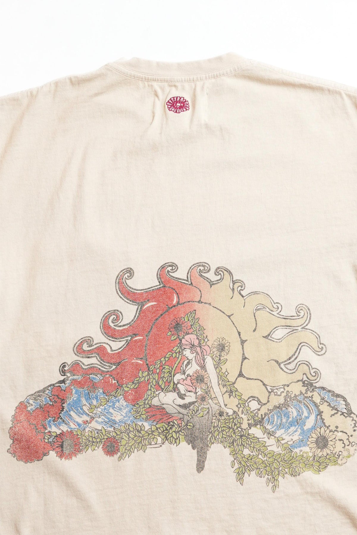 EARTH GODDESS WORKIN TEE RAW - NATURAL