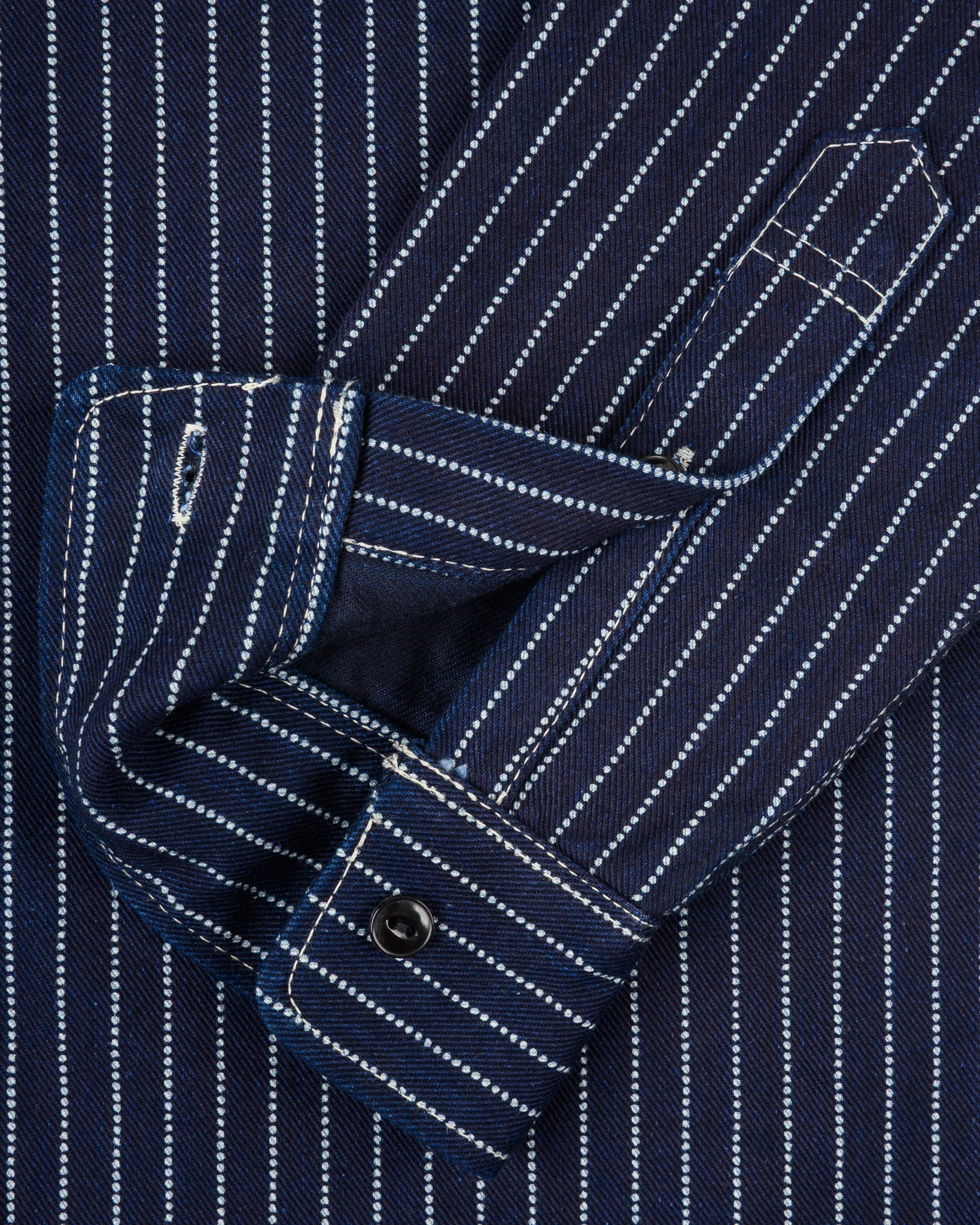IHSH-266-IND 12oz Wabash Work Shirt - INDIGO