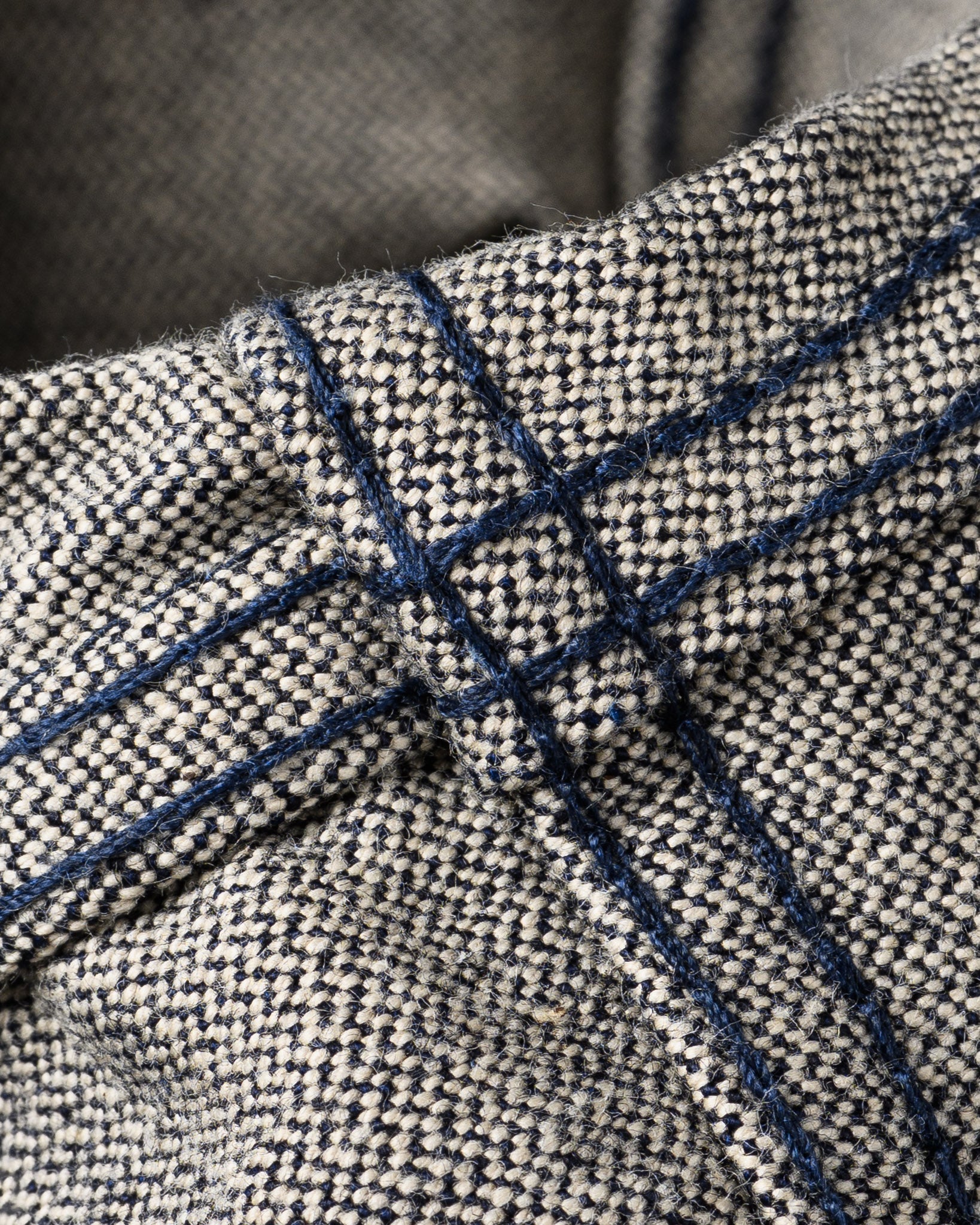 IHJ-122-IND 14oz BROKEN TWILL SELVEDGE DENIM WORK JACKET - INDIGO