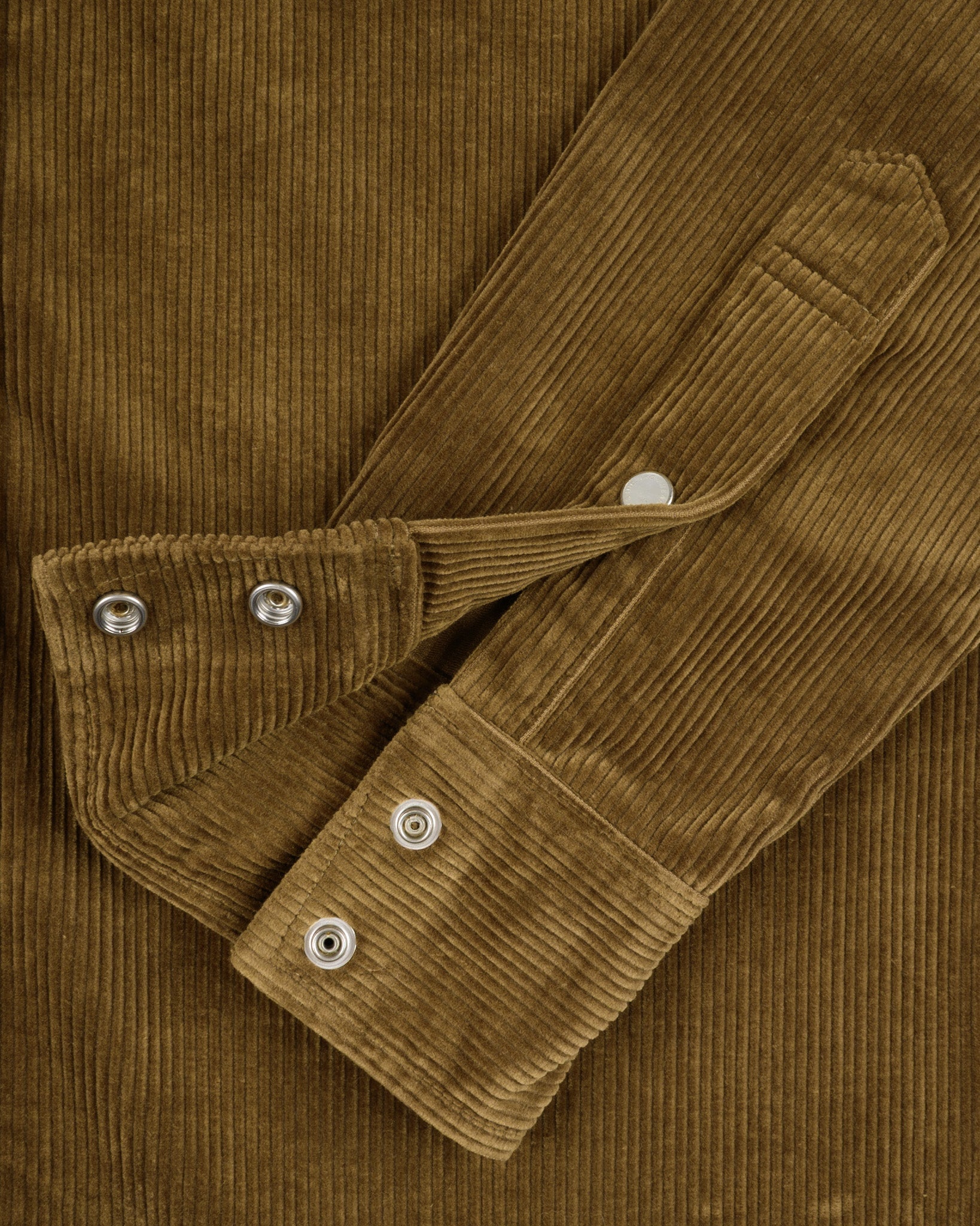 IHSH-398-CAM 11oz CORDUROY WESTERN SHIRT - CAMEL