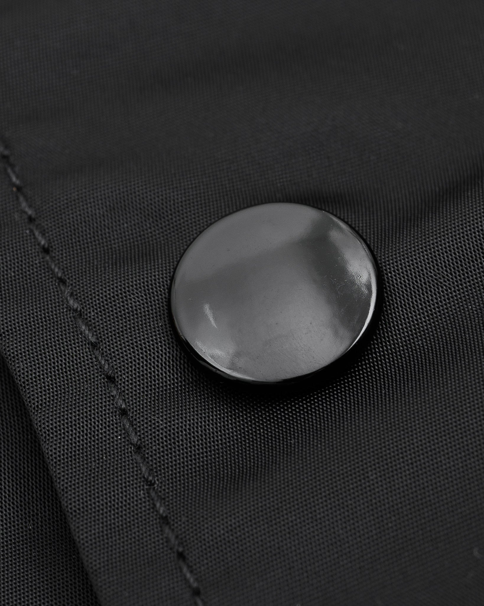 IHJ-160-BLK 4.8oz NYLON COACH JACKET - BLACK