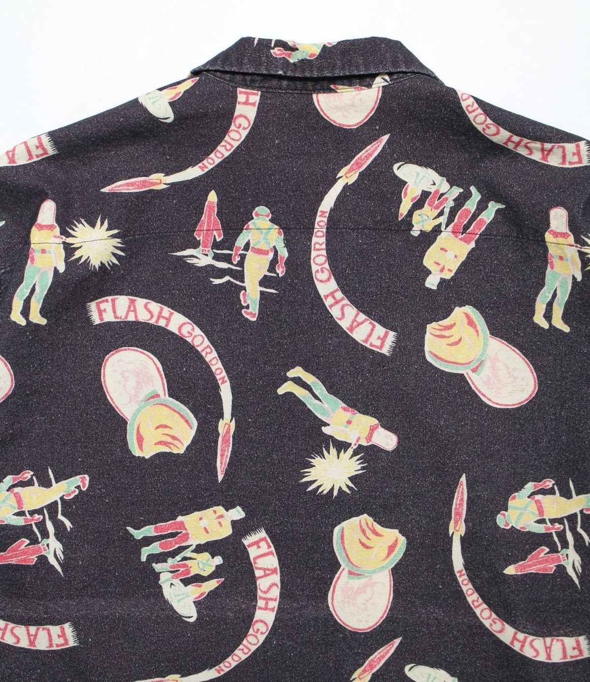 SPACE AGE FLANNEL SHIRT - BLACK