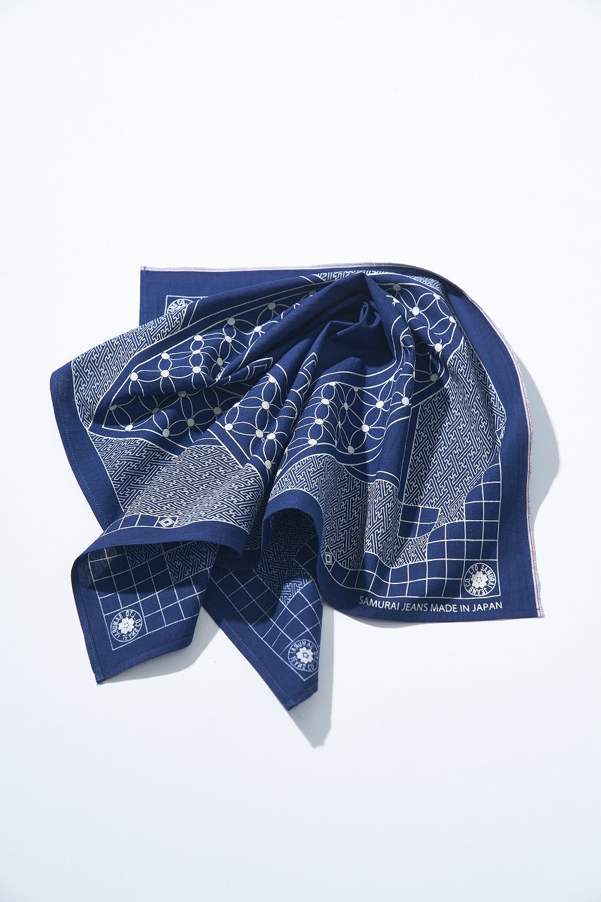 SJ-BANDANA-04 (Indigo Bandana) - INDIGO